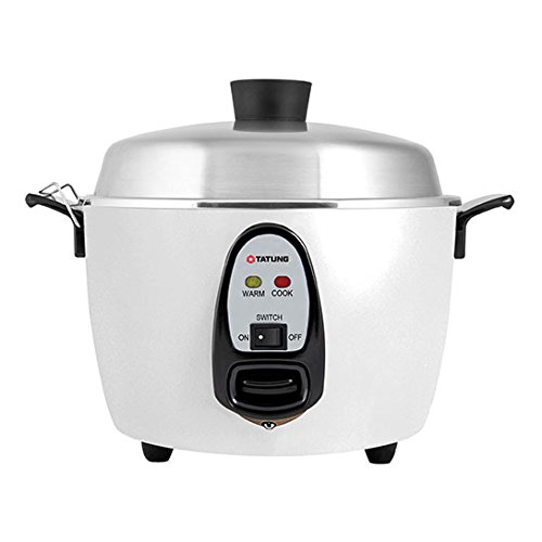Tatung 6 Cups Multifunction Indirect Heating Rice Cooker Steamer, TAC