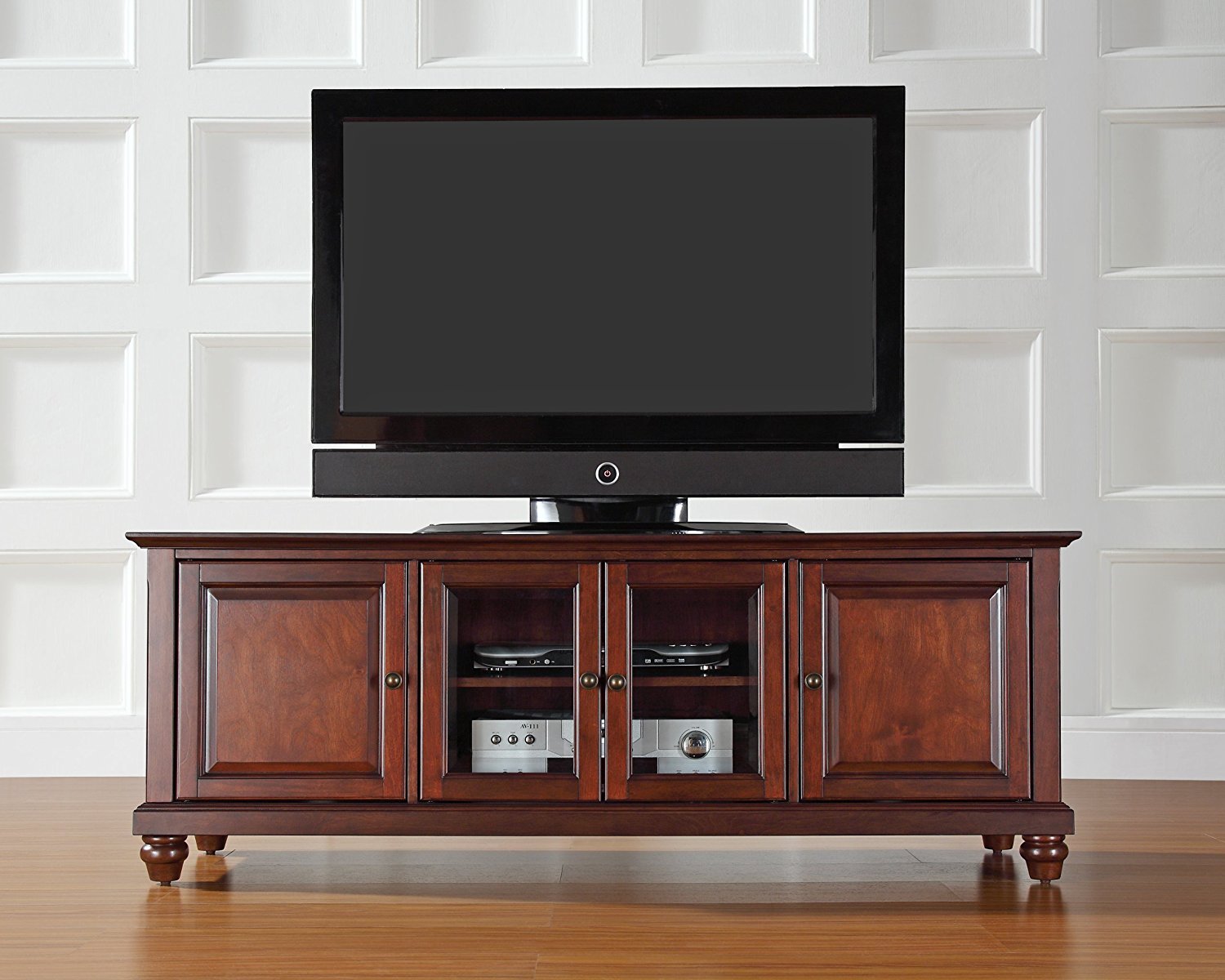 Crosley Furniture Cambridge 60-inch Low-Profile TV Stand ...