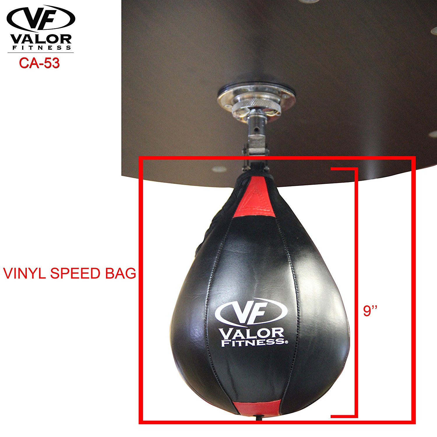 Valor Fitness CA53 2" Speed Bag Platform, Comes with Bag and Pump, New