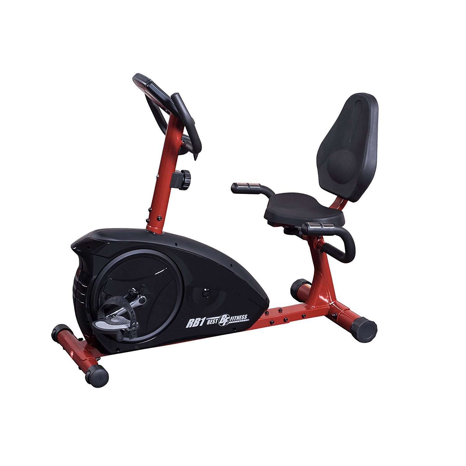 Best Fitness BFRB1 Recumbent Bike with Contact Heart Rate Monitor and