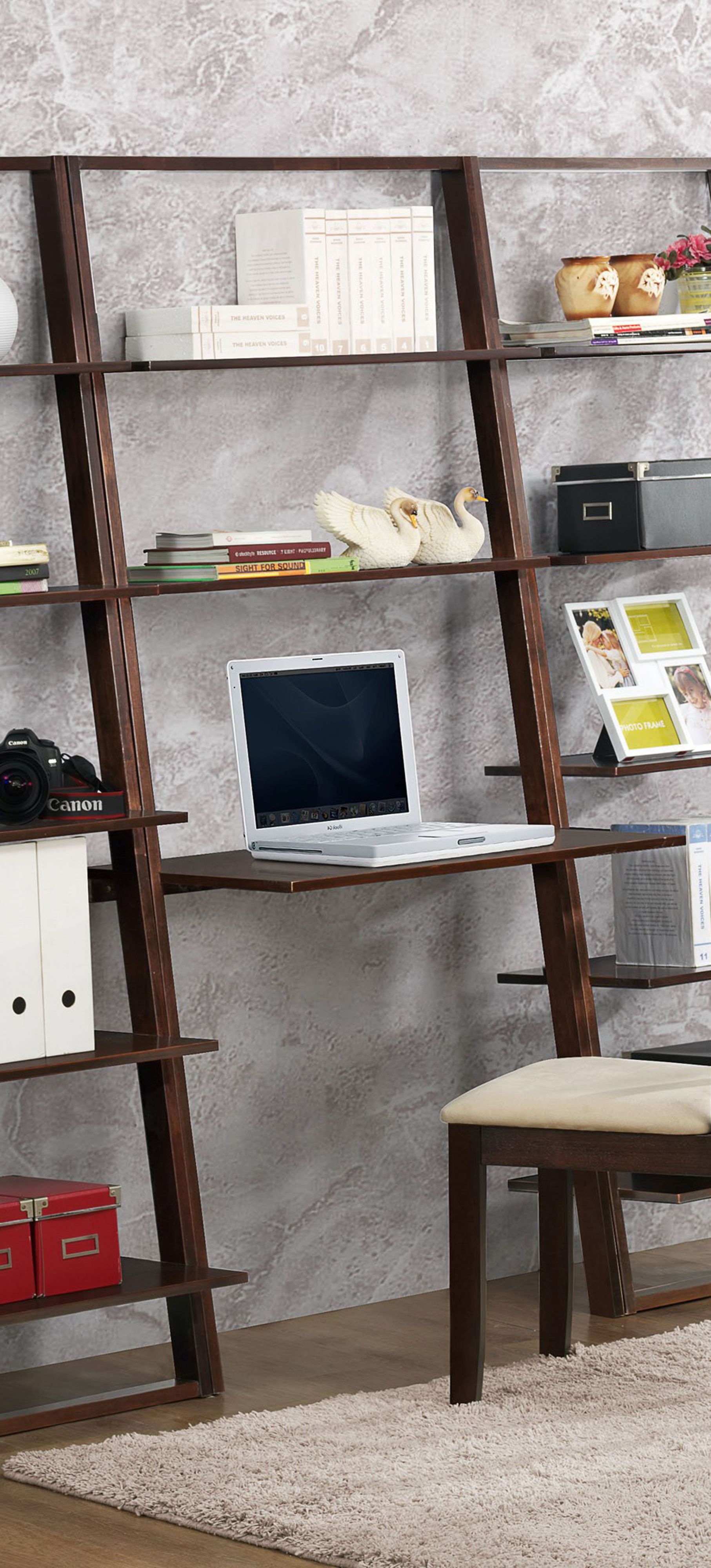 ARLINGTON WALL SHELF WITH DESK eBay