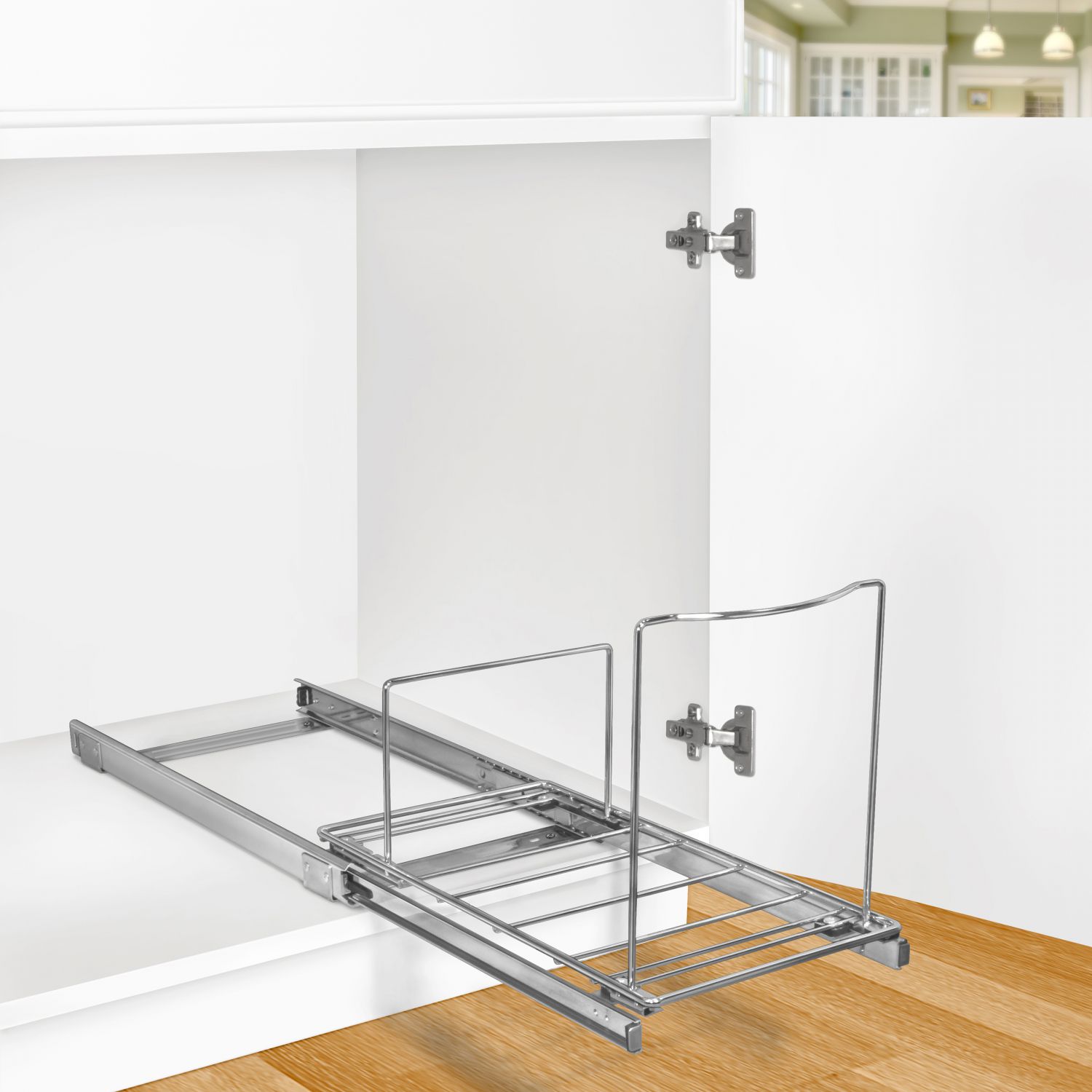 Lynk Professional Slide Out Bin Holder 10.1 in wide x 20.02 in deep