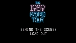 The 1989 World Tour Load Out
