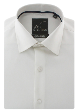 White Structured Basket Weave