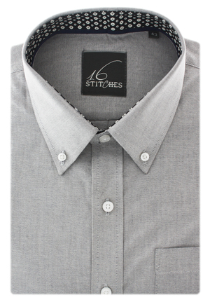 Grey Oxford Solid