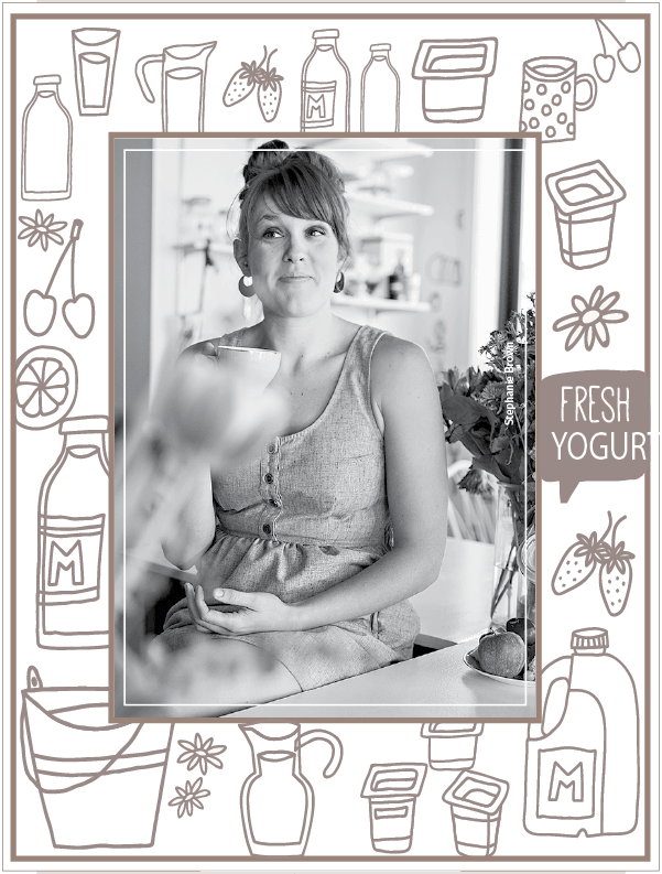 Karyna Hamilton, owner of Flora Yogurt