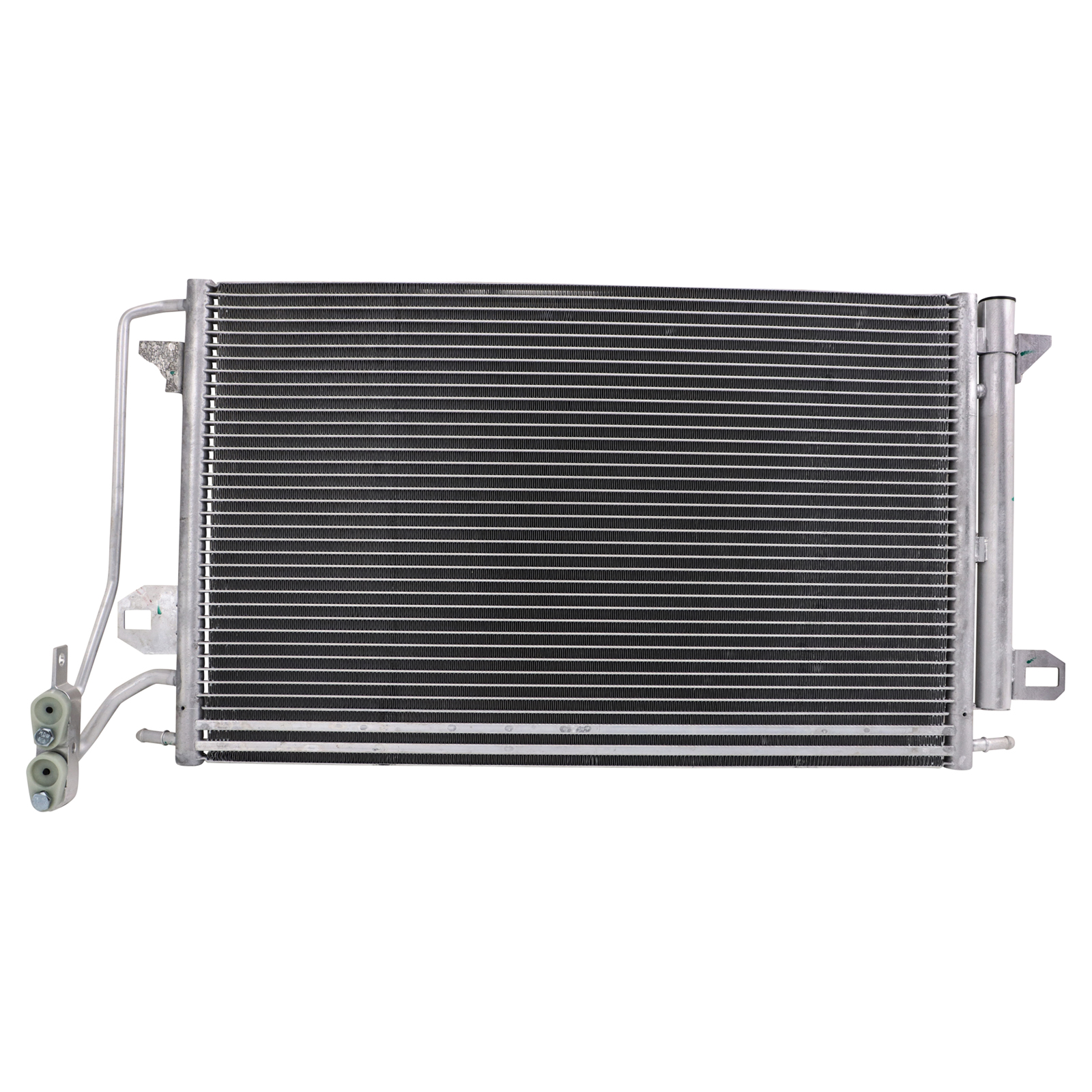 TRQ A/C Condenser and Receiver Drier Assembly Compatible with 06-09 Ford Fusion 10-12 Fusion V6 3.5L 07-12 Lincoln MKZ Base Model 06 Lincoln Zephyr 06-09 Mercury Milan