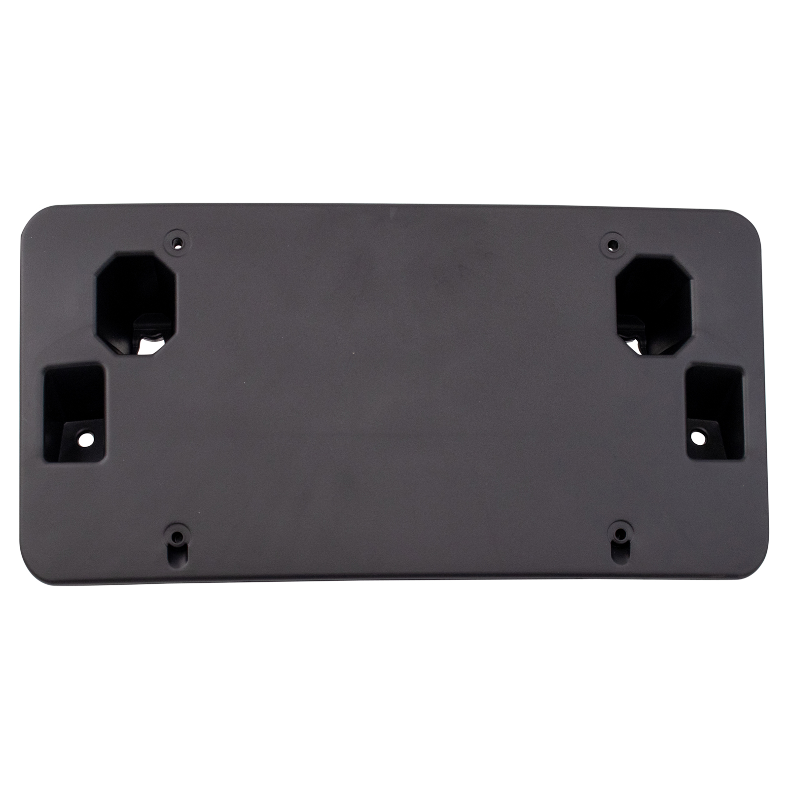 TRQ Front License Plate Bracket Black Compatible with 2020-2023 Mercedes-Benz CLA250 2020-2022 CLA35 AMG CLA45 AMG MB1068168