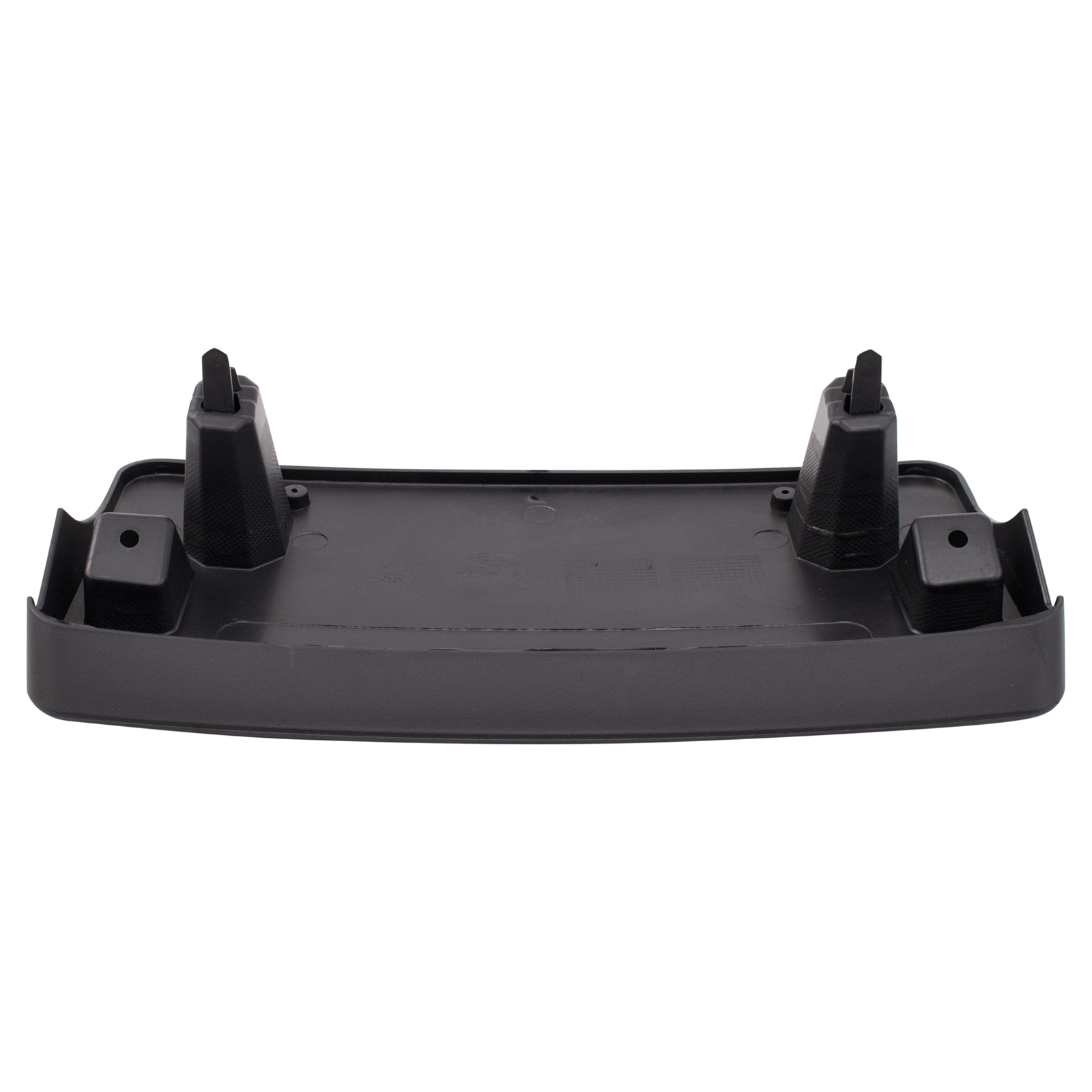 TRQ Front License Plate Bracket Black Compatible with 2020-2023 Mercedes-Benz CLA250 2020-2022 CLA35 AMG CLA45 AMG MB1068168