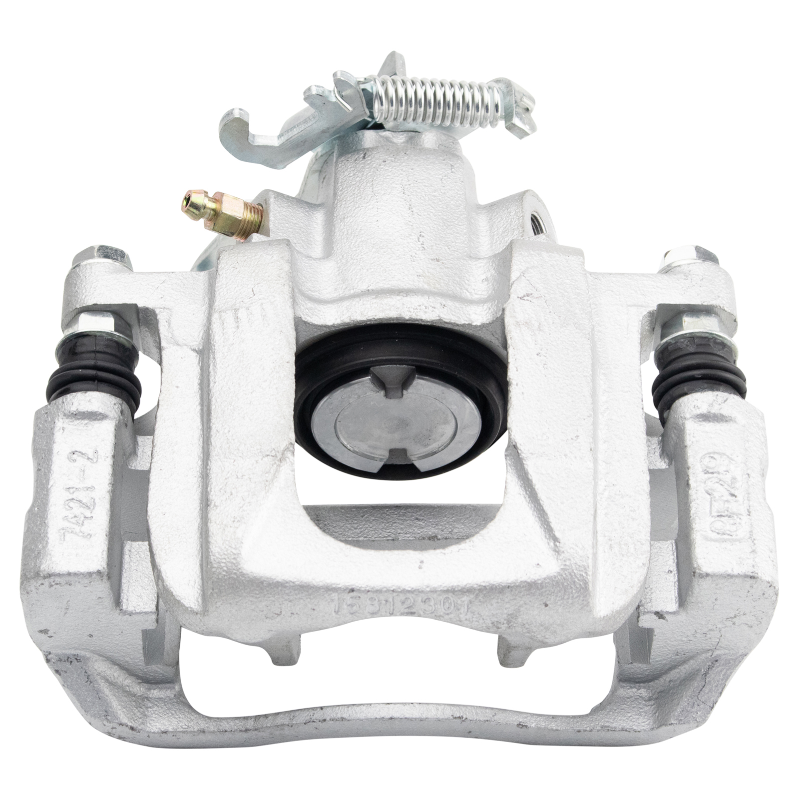 TRQ Rear Left Brake Caliper with Mounting Bracket Driver Side Compatible with 2008-2016 Chrysler Town & Country Dodge Grand Caravan 2012-2015 Ram C/V 2009-2014 Volkswagen Routan