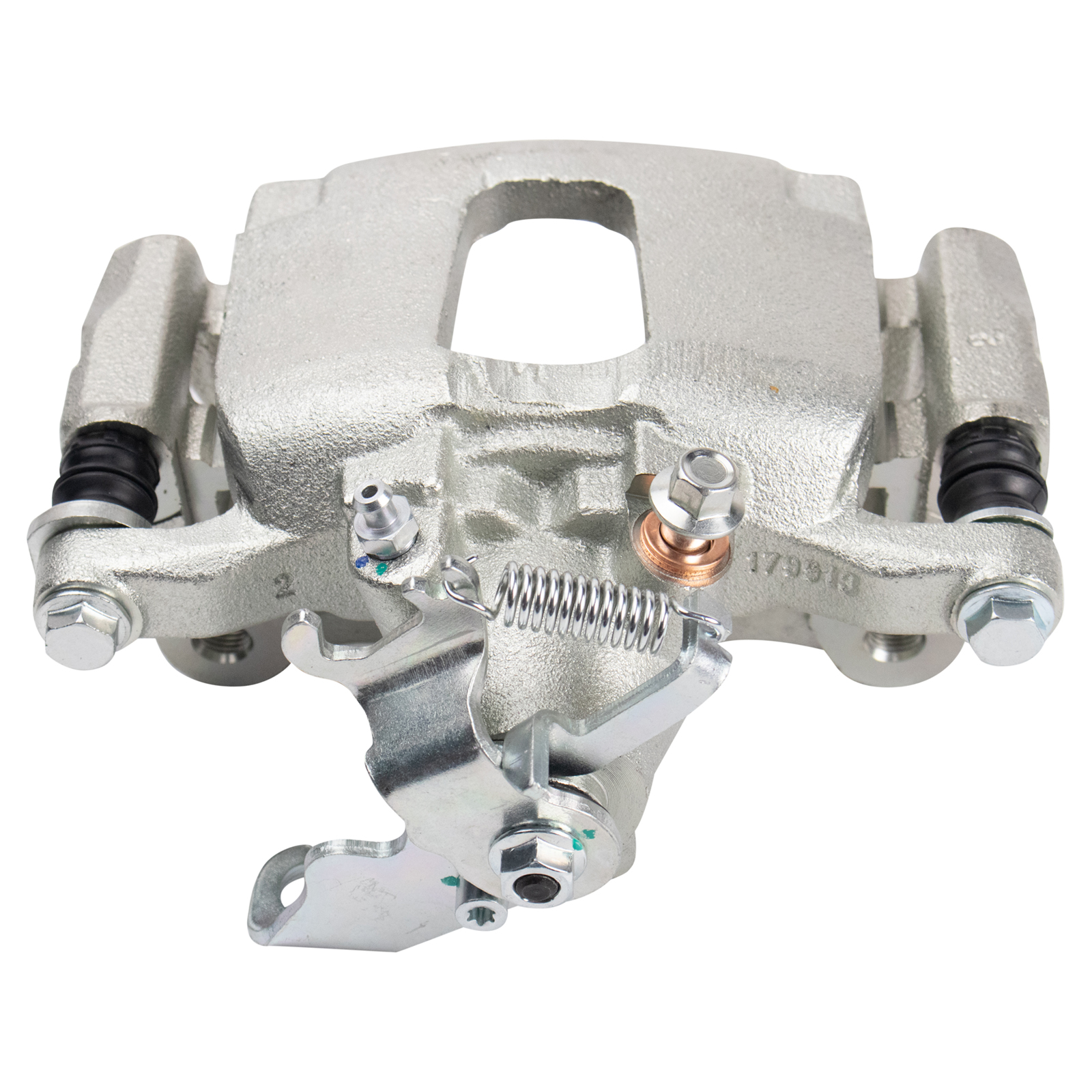 TRQ Rear Right Brake Caliper with Mounting Bracket Passenger Side Compatible with 2012-2016 Chrysler Town & Country 2012-2018 Dodge Grand Caravan 2013-2015 Ram C/V