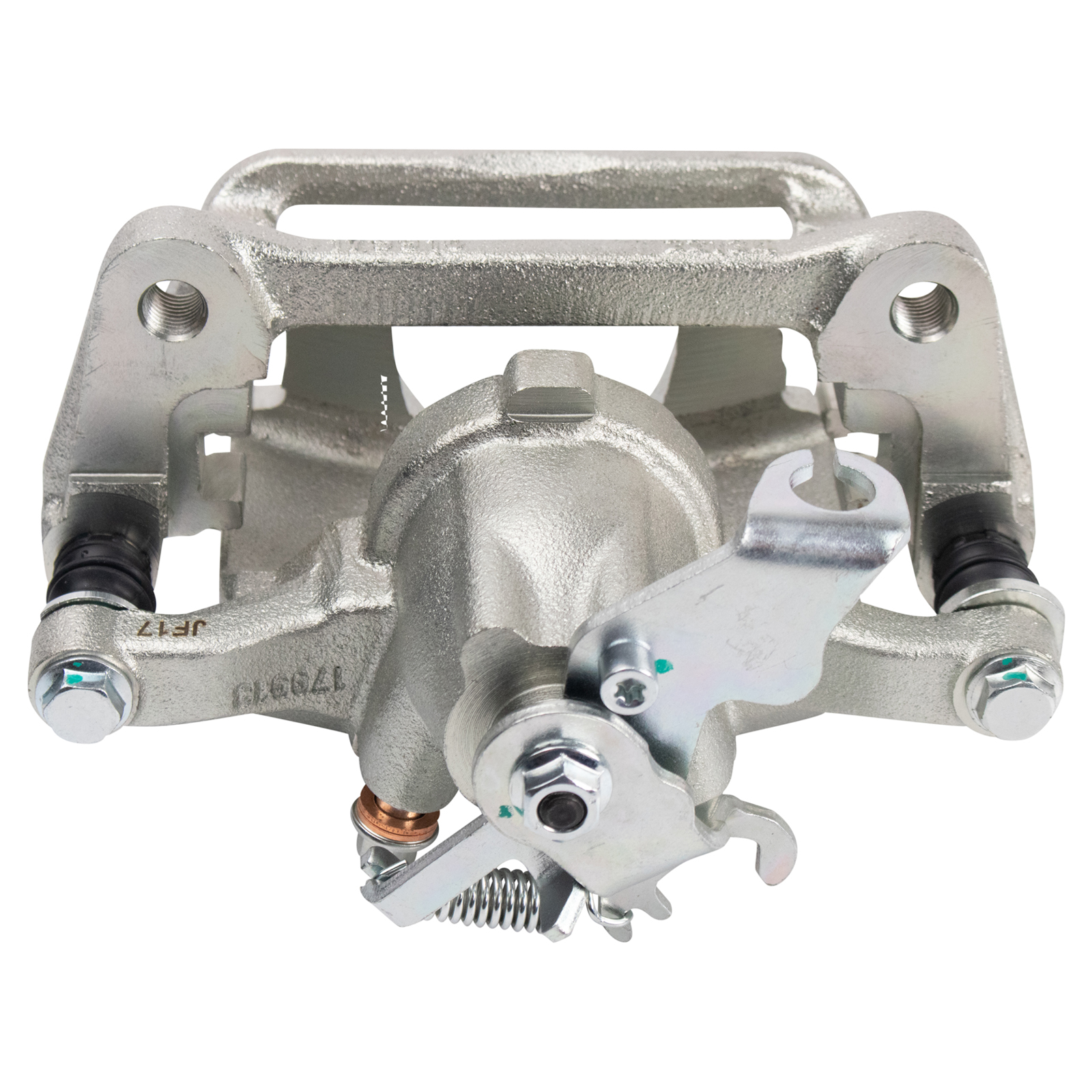 TRQ Rear Right Brake Caliper with Mounting Bracket Passenger Side Compatible with 2012-2016 Chrysler Town & Country 2012-2018 Dodge Grand Caravan 2013-2015 Ram C/V