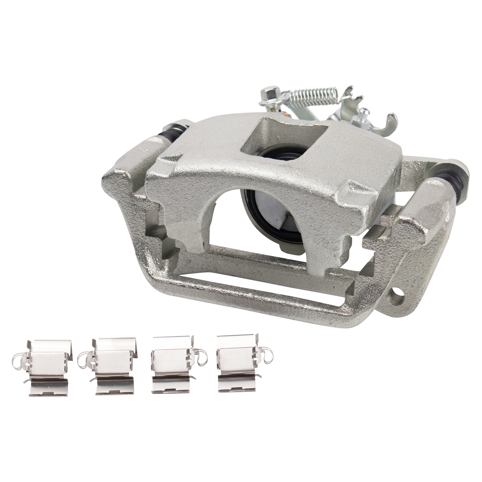 TRQ Rear Right Brake Caliper with Mounting Bracket Passenger Side Compatible with 2012-2016 Chrysler Town & Country 2012-2018 Dodge Grand Caravan 2013-2015 Ram C/V