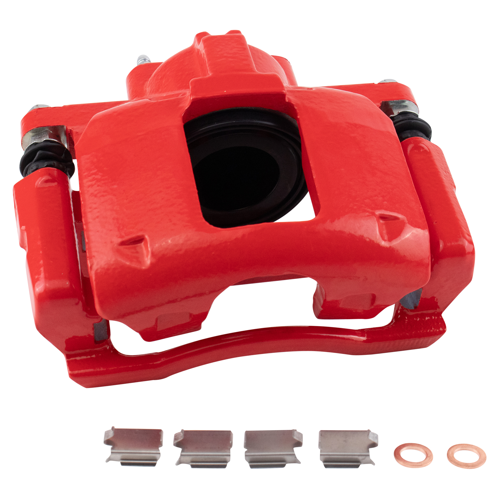 TRQ Front Brake Caliper Compatible with 08-12 Chrysler 07-012 Dodge Jeep 12 Ram 09-12 VW
