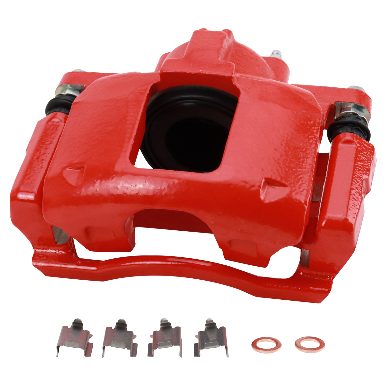 TRQ Front Brake Caliper Compatible with 08-12 Chrysler 07-12 Dodge Jeep 12 Ram 09-12 VW