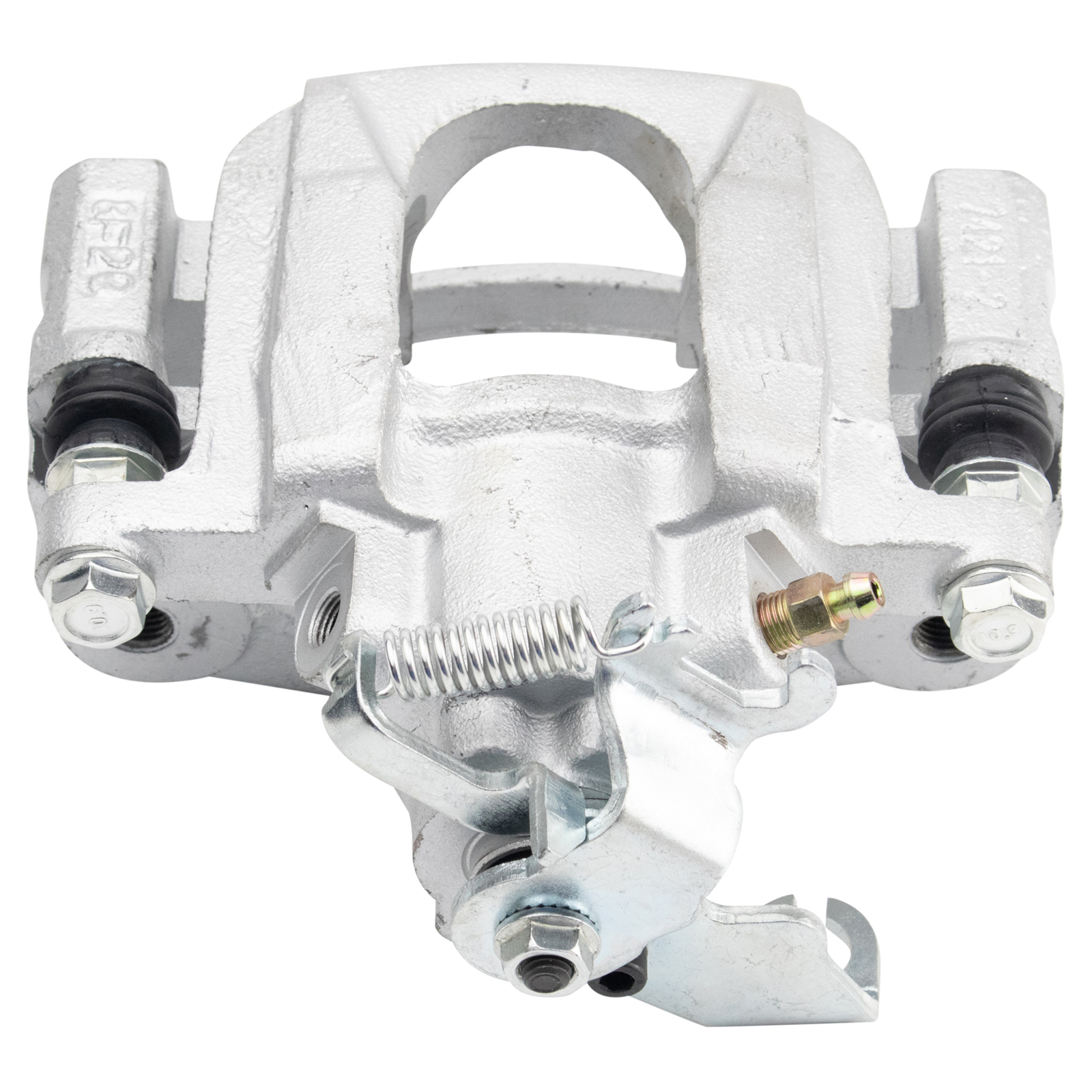 TRQ Rear Brake Caliper Set Zinc Coated Brackets Hardware Compatible with 2008-2016 Chrysler Town and Country 2008-2016 Dodge Grand Caravan 2012-2015 Ram C V 2009-2014 Volkswagen Routan