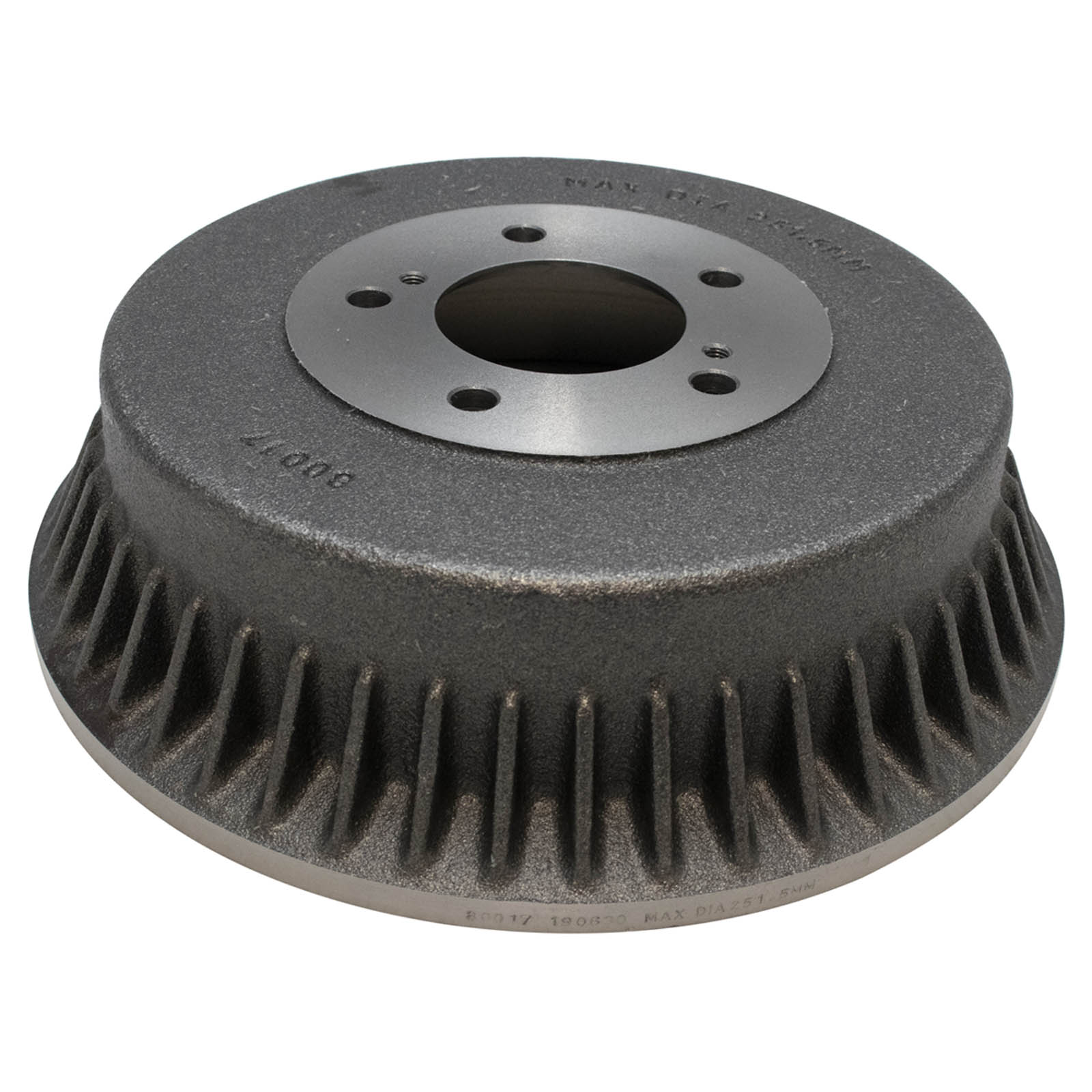 TRQ Rear Brake Drum Pair Set for 1993-2002 Nissan Quest / 1993-2002 Mercury Villager