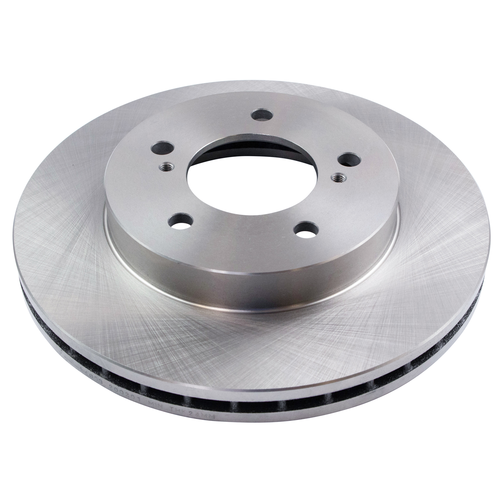 TRQ Front Brake Rotor Set Vented Compatible with 1993-2002 Mercury Villager 1993-2002 Nissan Quest