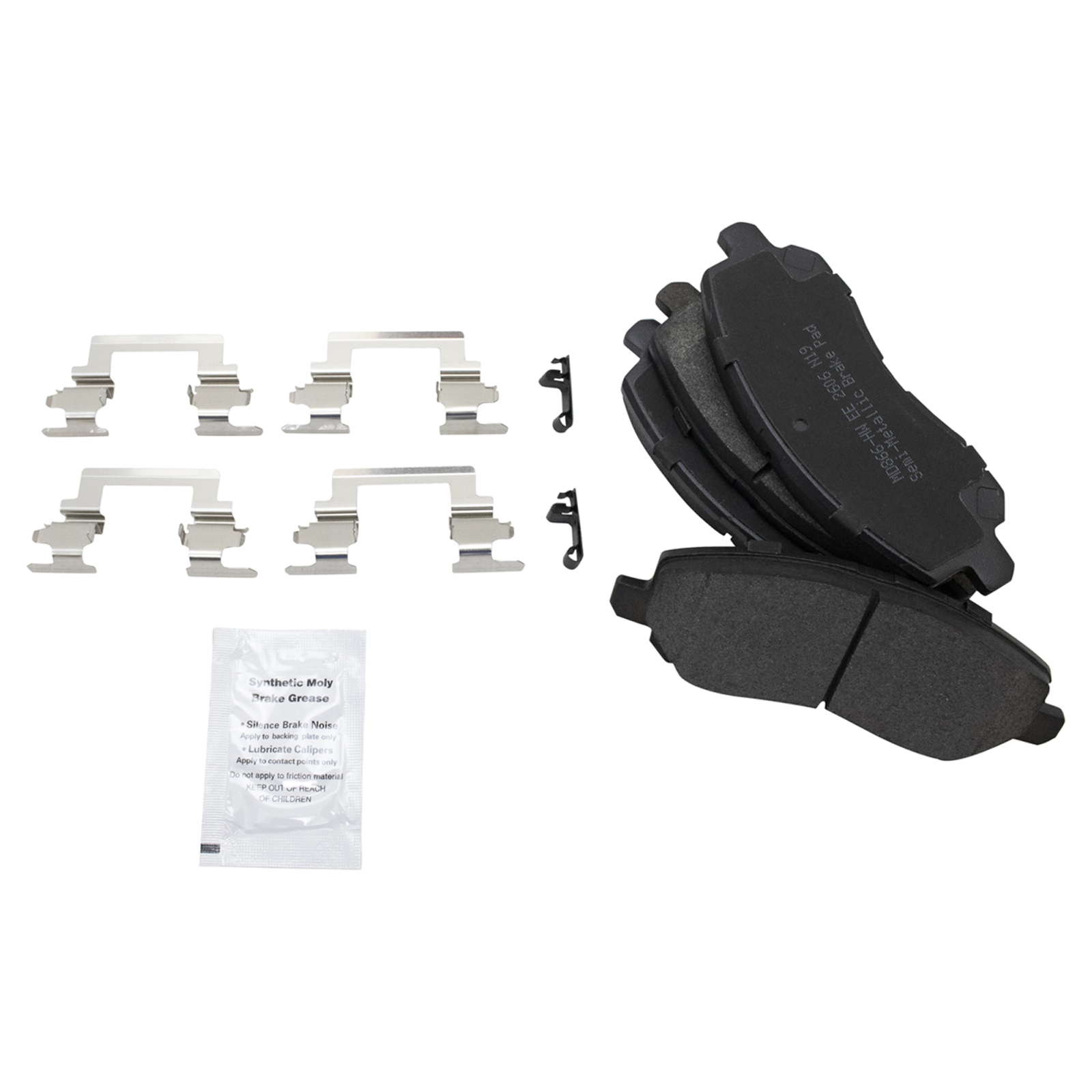 TRQ Front Brake Pad and Rotor Set Semi Metallic Coated Vented Rotors Calipers Compatible with 2008-2012 Chrysler Town & Country Dodge Grand Caravan 2009-2012 Volkswagen Routan 2012 Ram C/V
