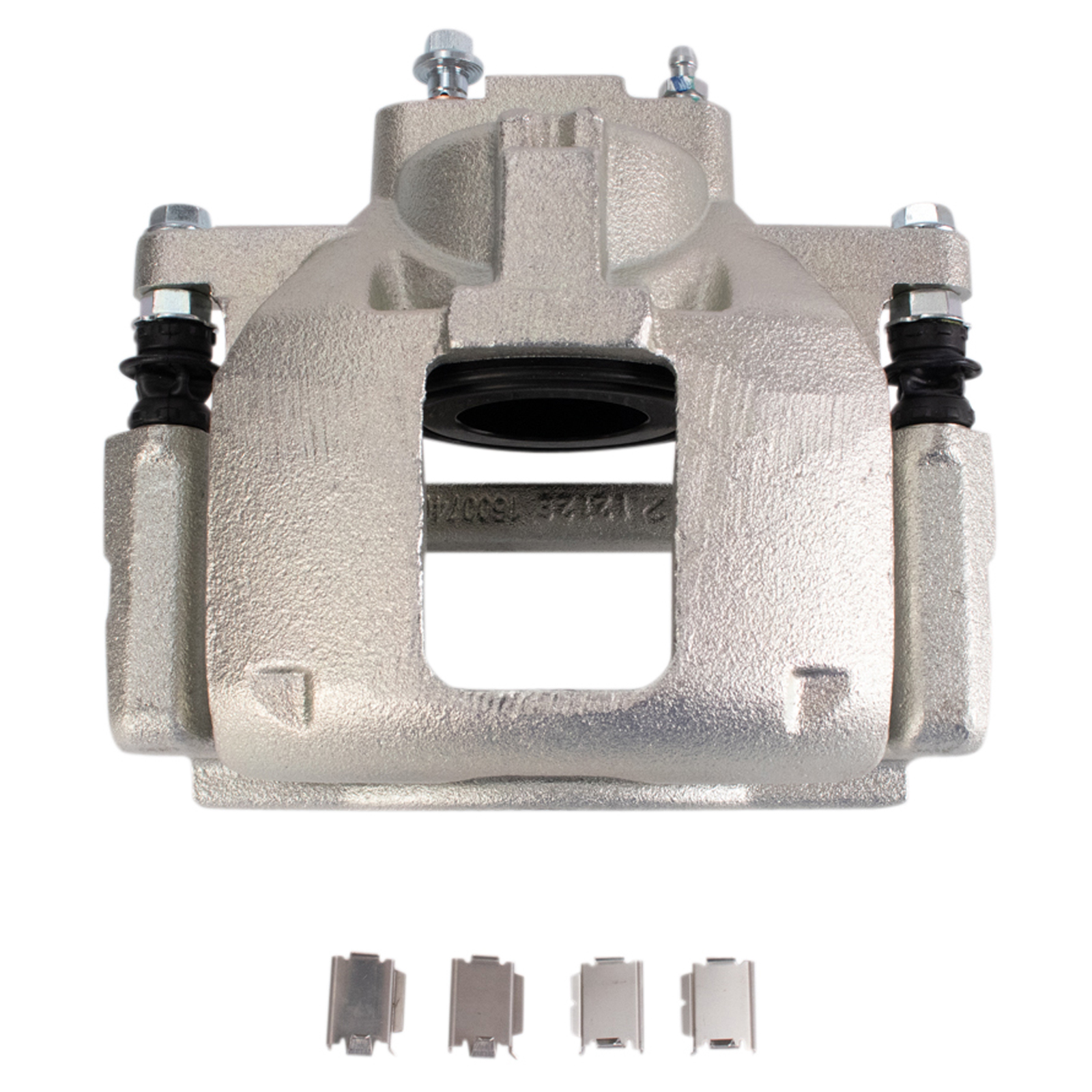 TRQ Front Brake Pad & Rotor Kit Brake Caliper Brake Pads Brake Rotor Ceramic Vented Premium G-Coated Compatible with 2012 Chrysler Town & Country Dodge Grand Caravan Ram C/V Volkswagen Routan