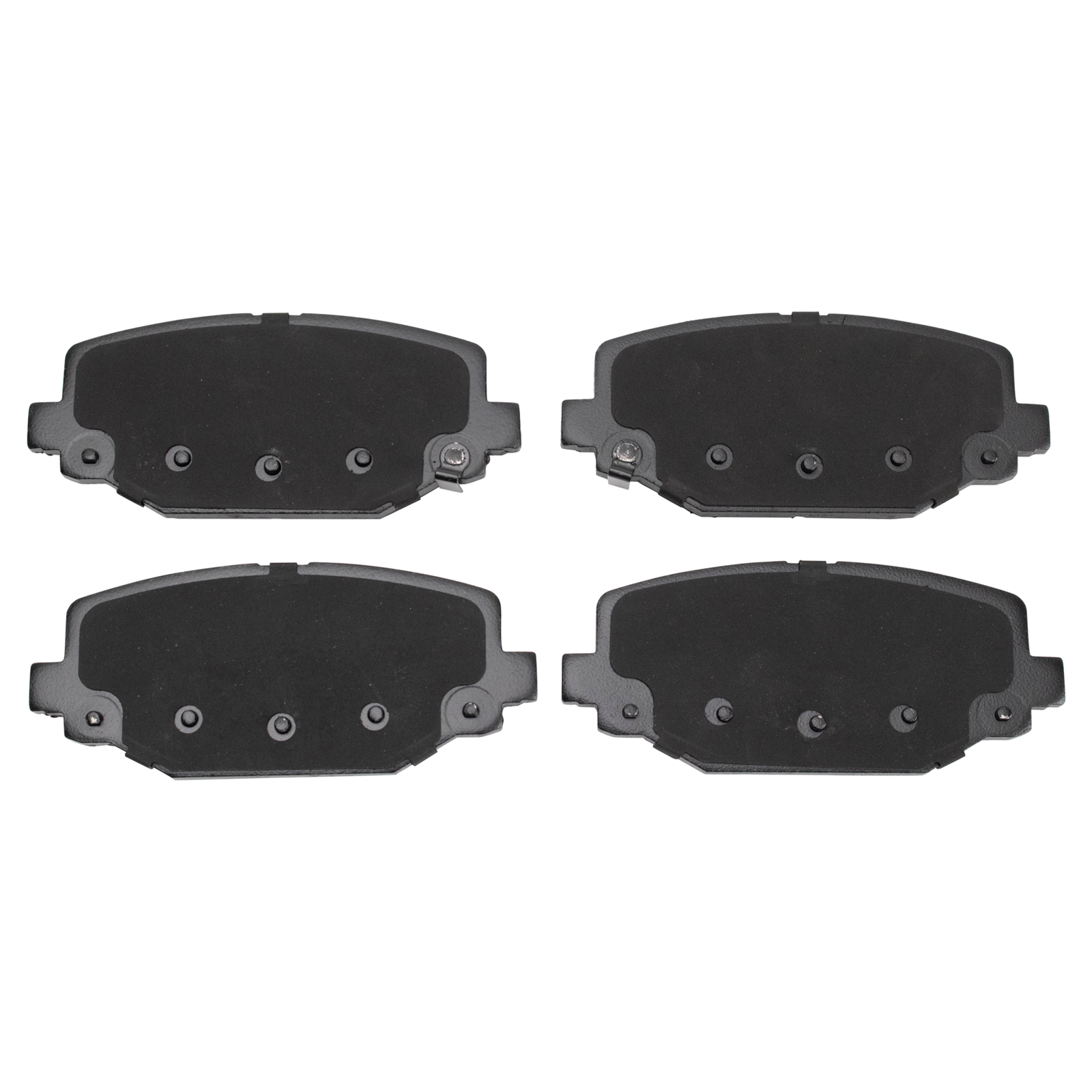 TRQ Rear Brake Pad and Rotor Set Ceramic 328mm G Coated Rotors Calipers Compatible with 2012-2016 Chrysler Town & Country 2012-2018 Dodge Grand Caravan 2013-2015 Ram Cargo Van