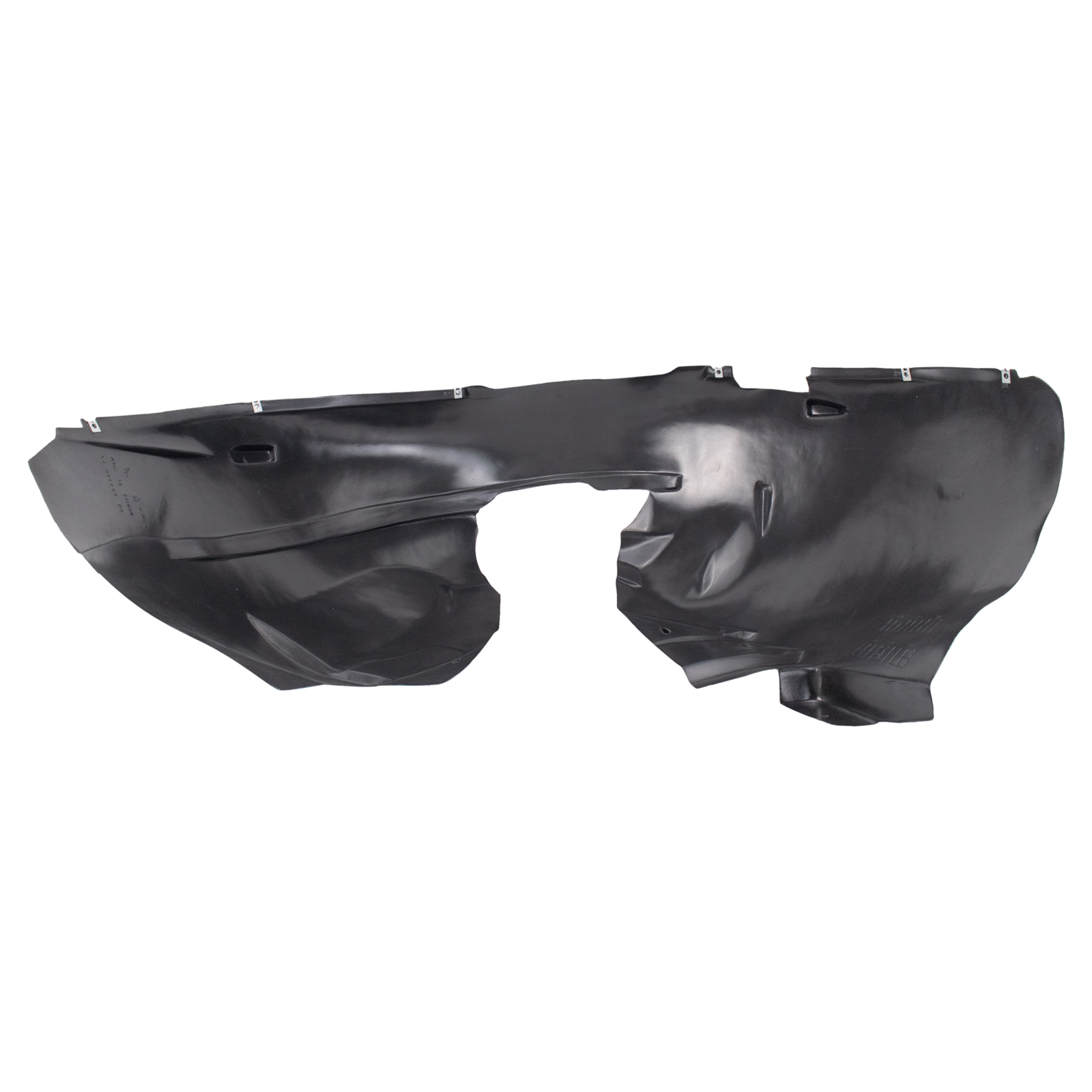 TRQ Front Driver and Passenger Side Inner Fender Liner Set Compatible with 2008-2016 Chrysler Town and Country 2008-2020 Dodge Grand Caravan