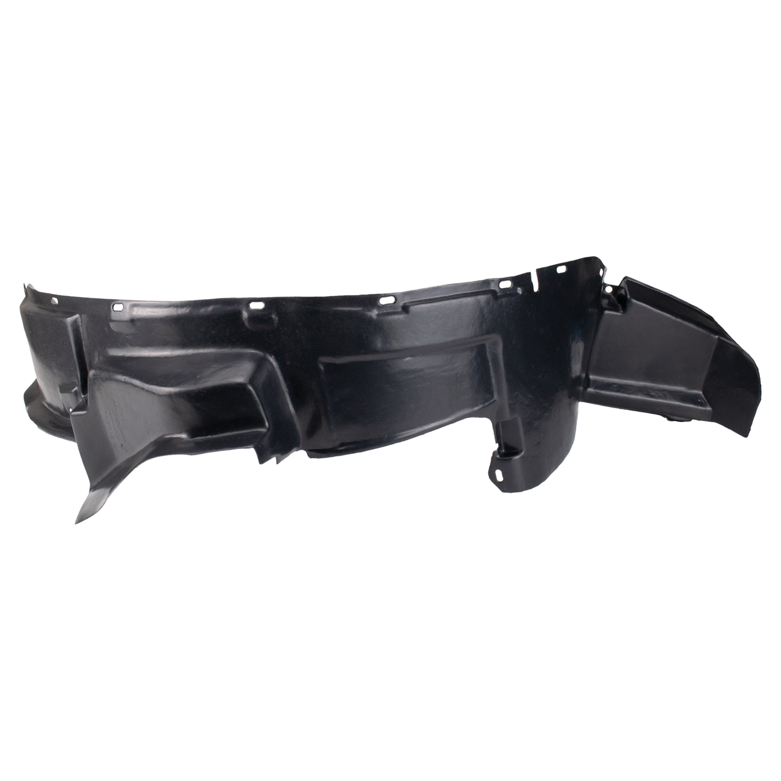 TRQ Front Left Inner Fender Liner Black Drivers Side Compatible with 1993-1998 Mercury Villager Nissan Quest NI1250102