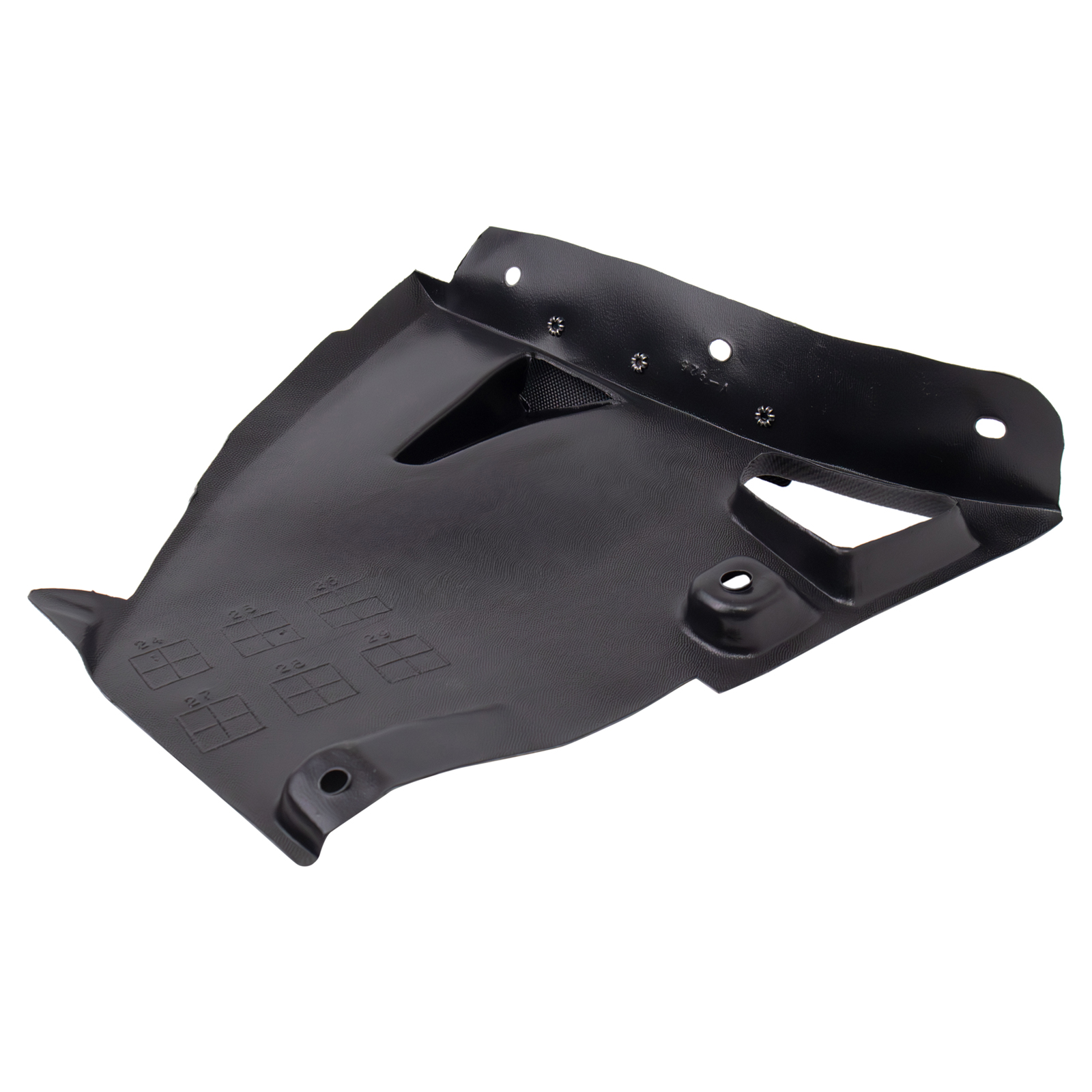 TRQ Front Right Lower Inner Fender Liner Passenger Side MB1251115 Compatible with 2014-2025 Mercedes-Benz CLA250 2024-2025 CLA35 AMG