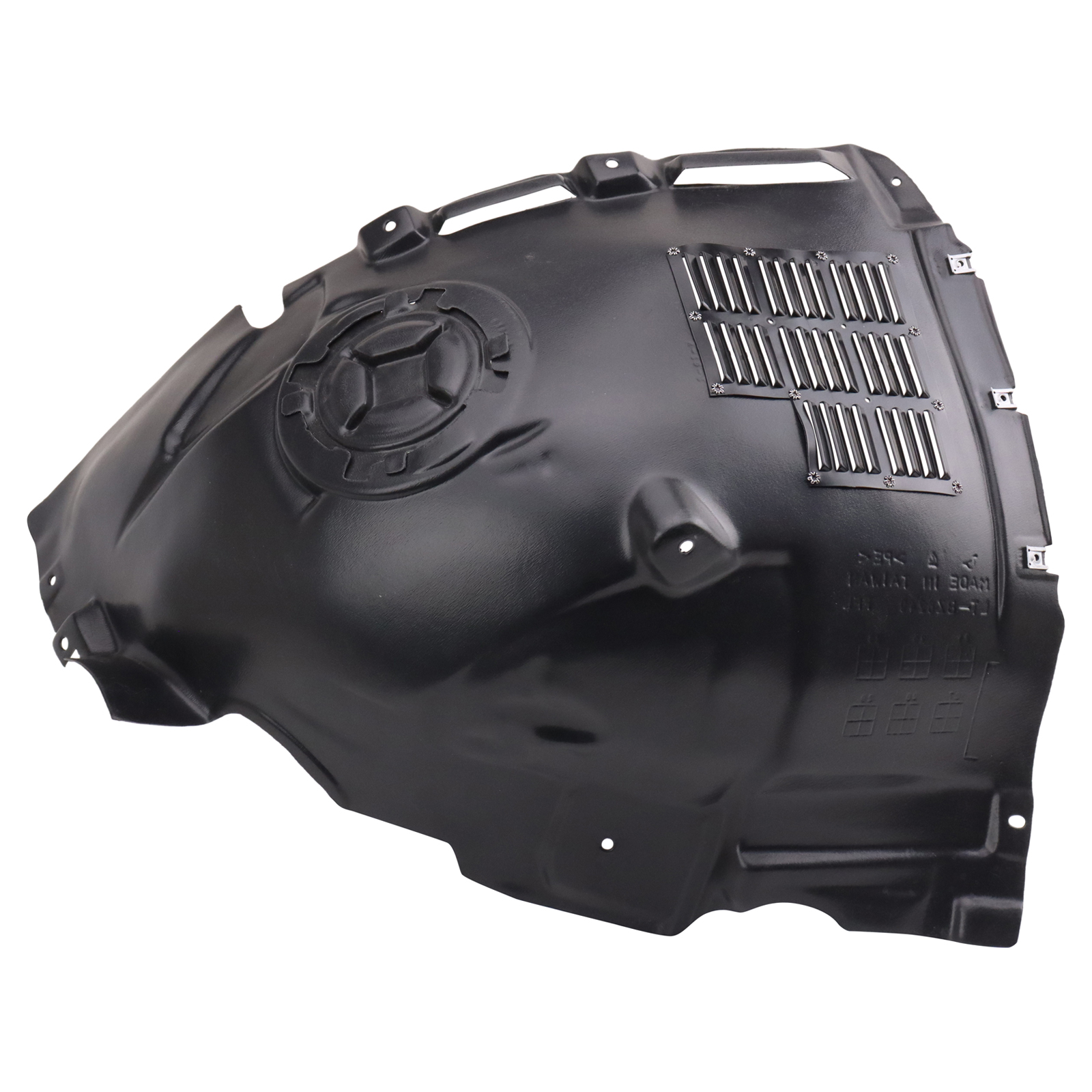 TRQ Front Left Forward Inner Fender Liner Driver Side MB1248207 Compatible with 2014-2025 Mercedes-Benz CLA250 2020-2025 CLA35 AMG