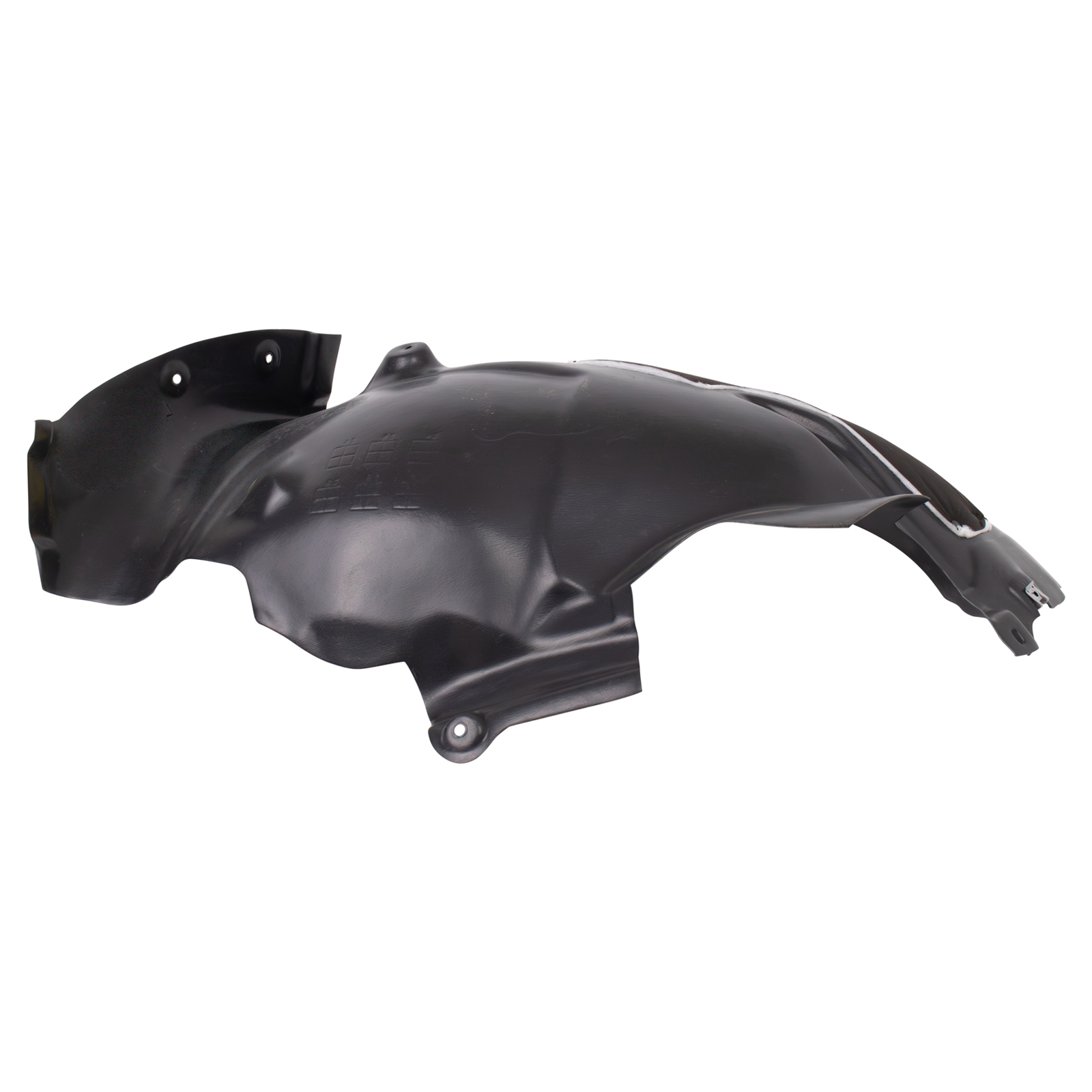 TRQ Front Left Rearward Inner Fender Liner Driver Side MB1248208 Compatible with 2014-2025 Mercedes-Benz CLA250 2020-2025 CLA35 AMG