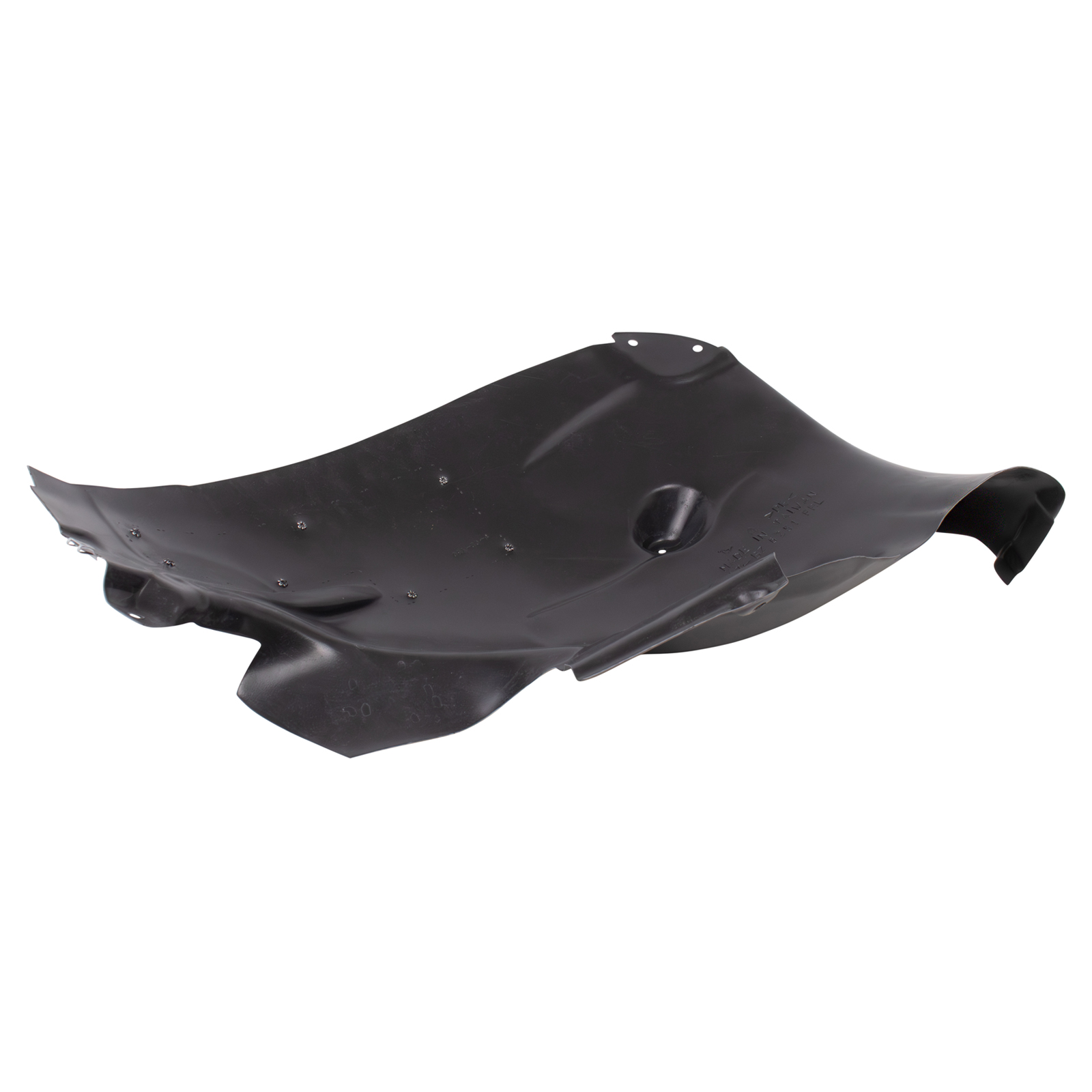 TRQ Front Left Rearward Inner Fender Liner Driver Side MB1248208 Compatible with 2014-2025 Mercedes-Benz CLA250 2020-2025 CLA35 AMG