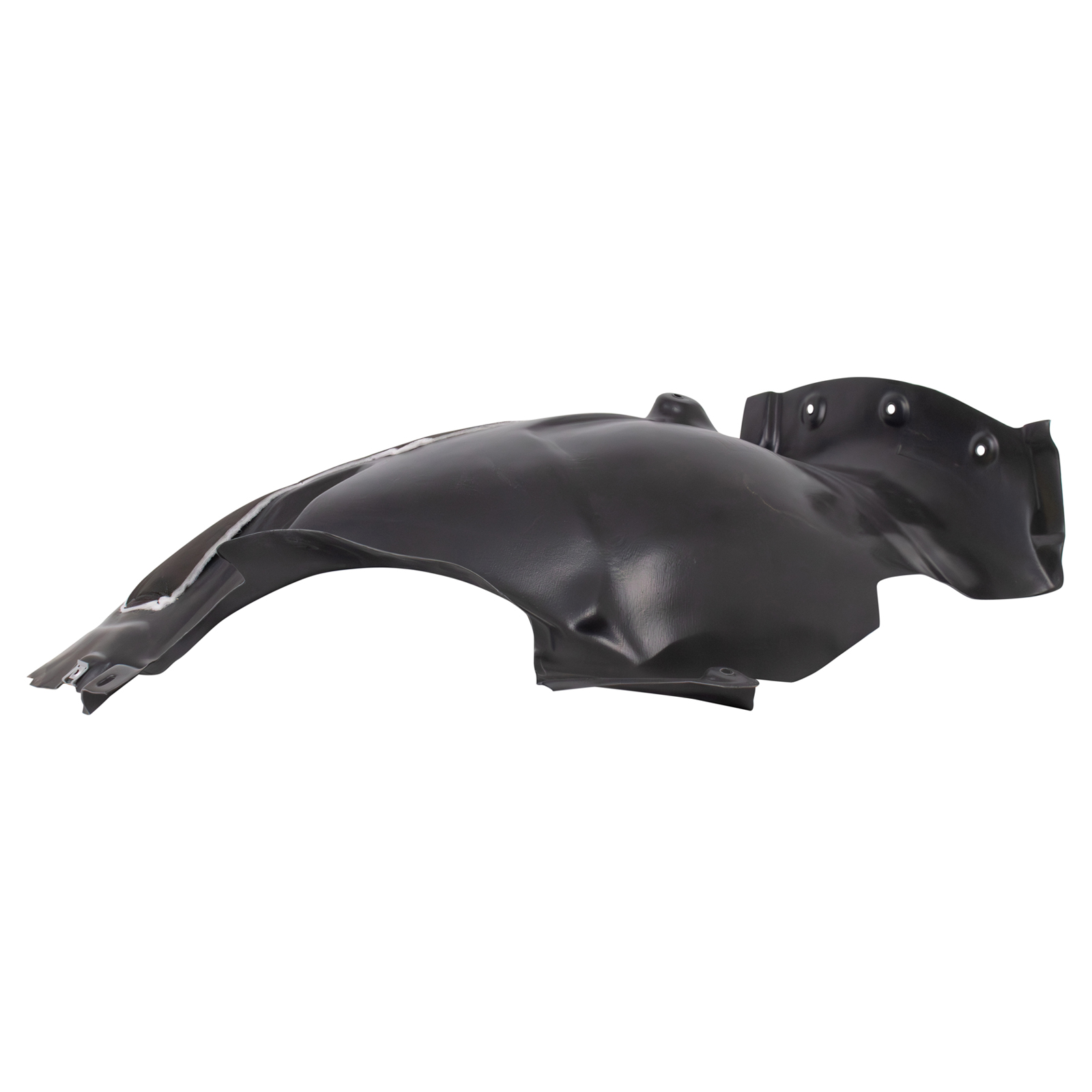 TRQ Front Right Rearward Inner Fender Liner Passenger Side MB1249208 Compatible with 2014-2025 Mercedes-Benz CLA250 2020-2025 CLA35 AMG