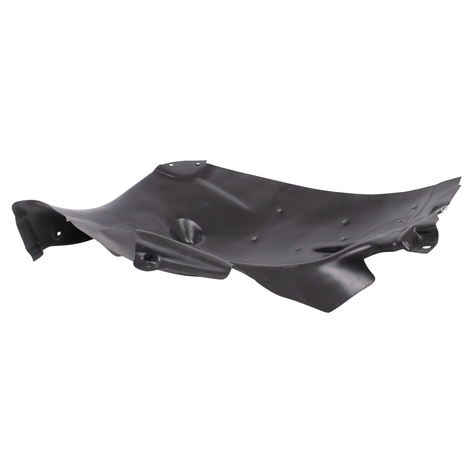 TRQ Front Right Rearward Inner Fender Liner Passenger Side MB1249208 Compatible with 2014-2025 Mercedes-Benz CLA250 2020-2025 CLA35 AMG