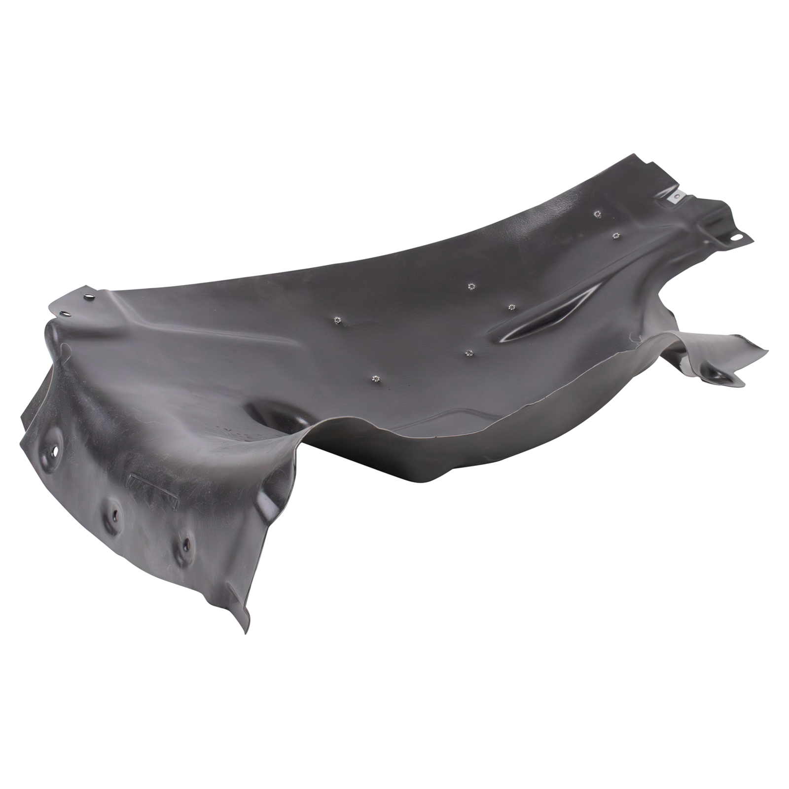 TRQ Front Right Rearward Inner Fender Liner Passenger Side MB1249208 Compatible with 2014-2025 Mercedes-Benz CLA250 2020-2025 CLA35 AMG