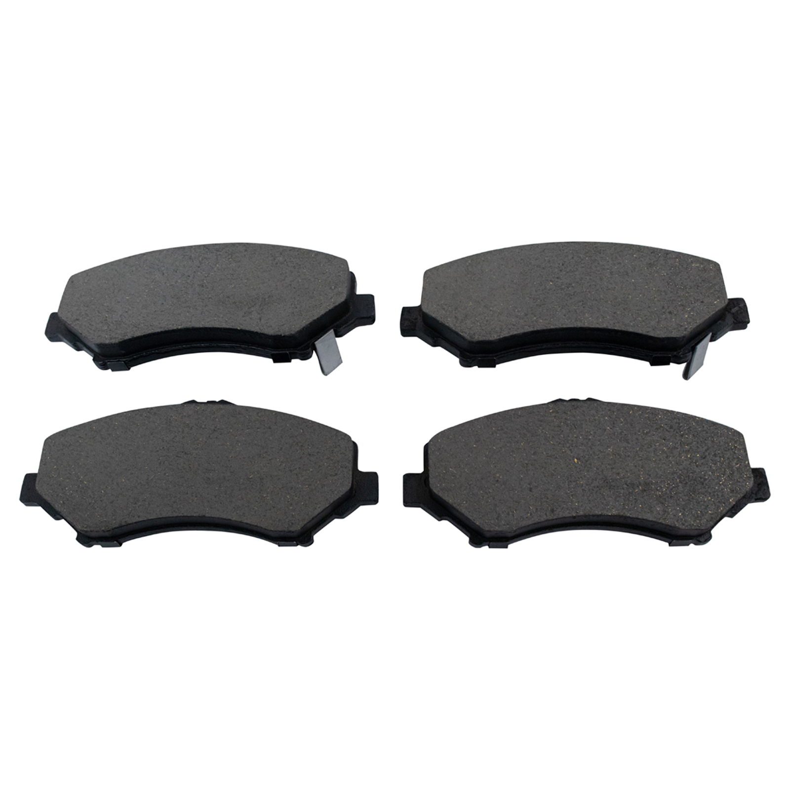 TRQ Front Premium Posi Ceramic Disc Brake Pad Kit for Dodge Chrysler Van