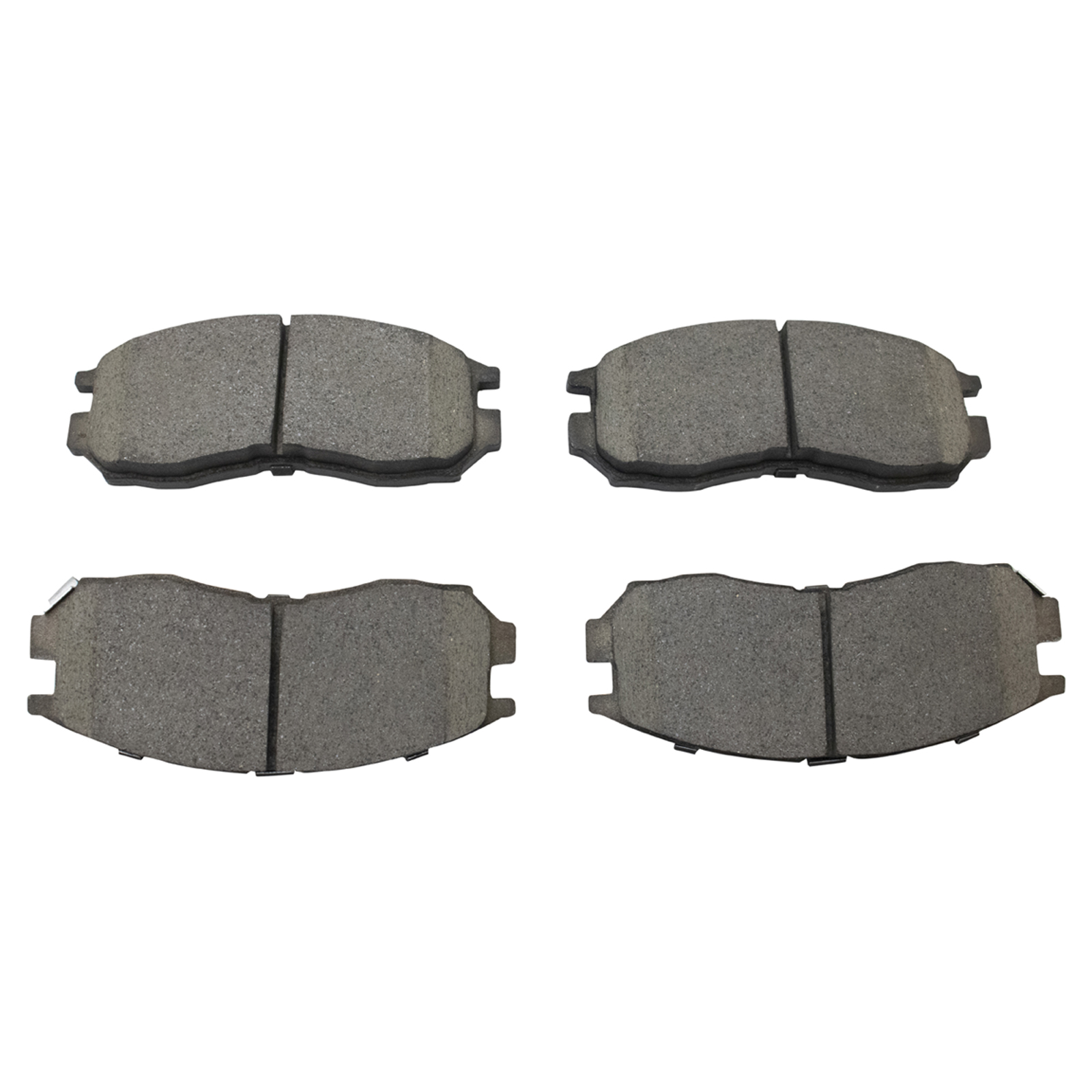 TRQ Front Posi Ceramic Disc Brake Pads Set Kit for Eclipse Talon Galant