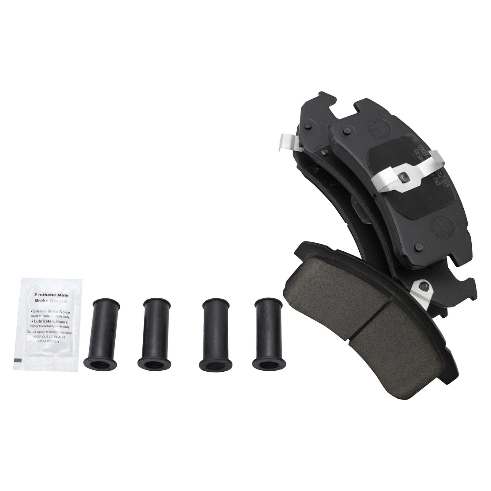 TRQ Front Posi Ceramic Brake Pad Kit Set for Buick Cadillac Chevy Pontiac