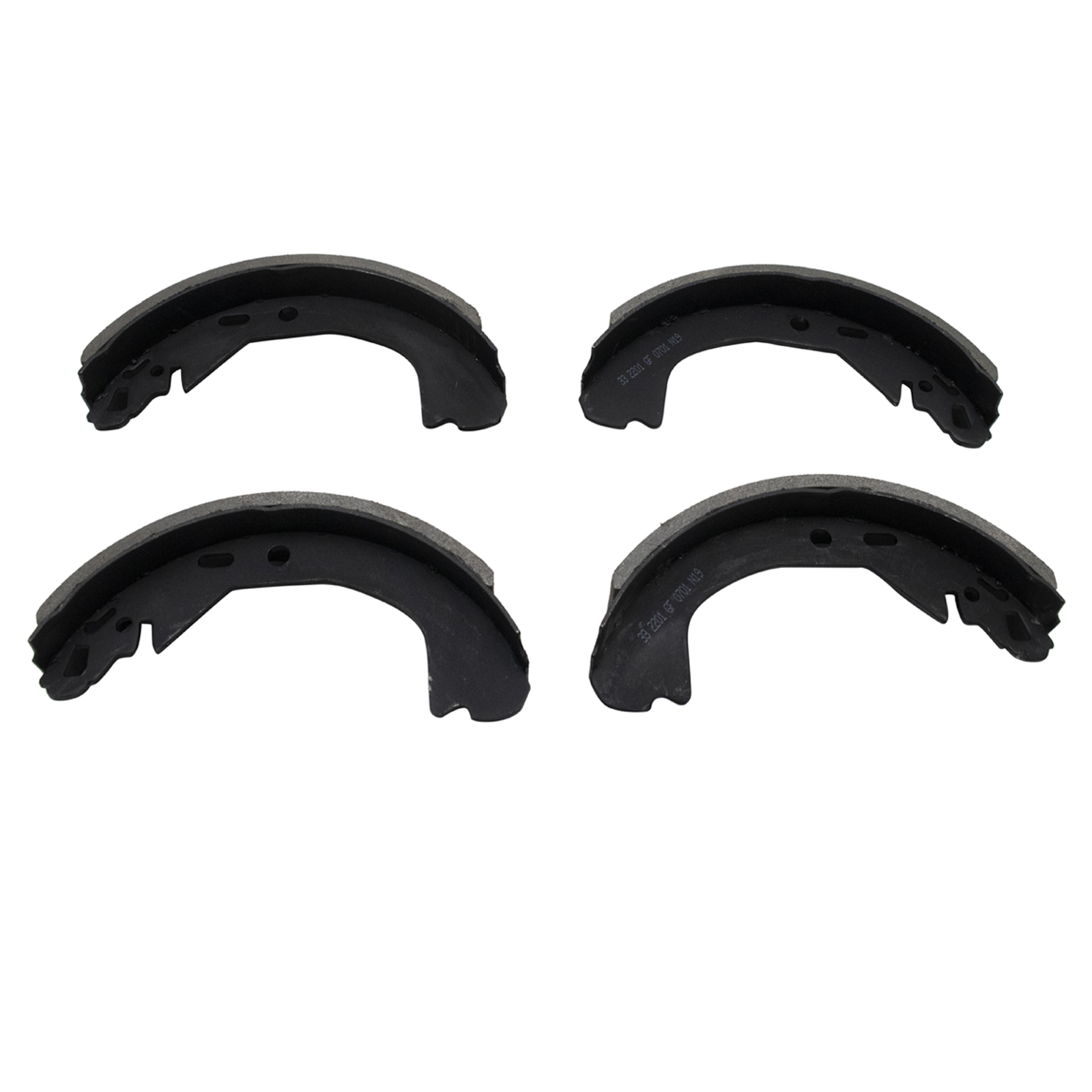TRQ Rear Brake Shoes Kit Set for Oldsmobile / Pontiac / Chevy / Buick / Cadillac