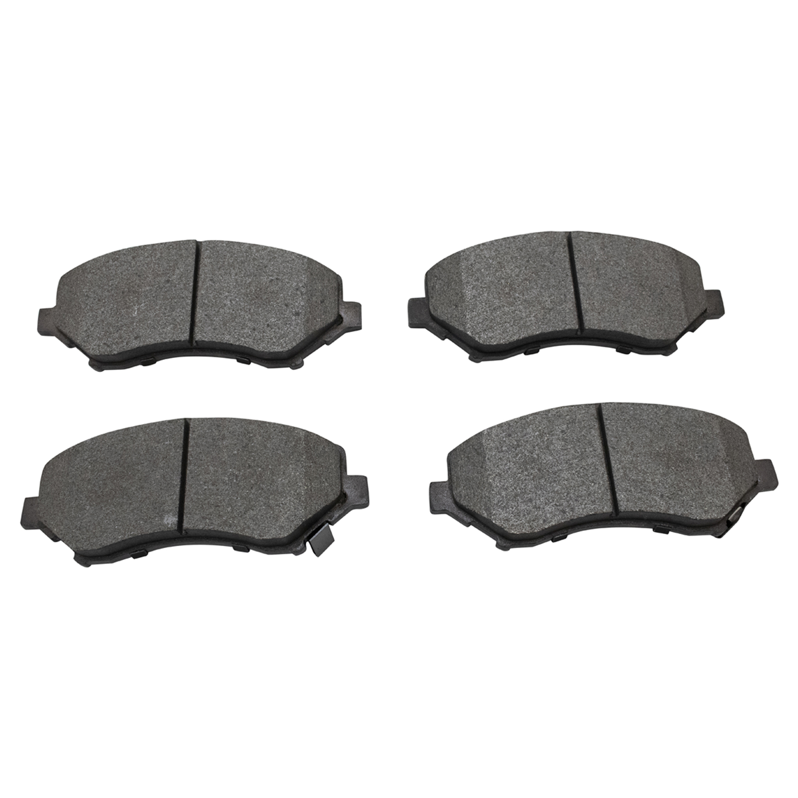 TRQ Front Posi Metallic Brake Pad Kit Set for Cargo Van / Grand Caravan / Journey / Liberty / Nitro / Routan / Town & Country / Wrangler / Wrangler JK