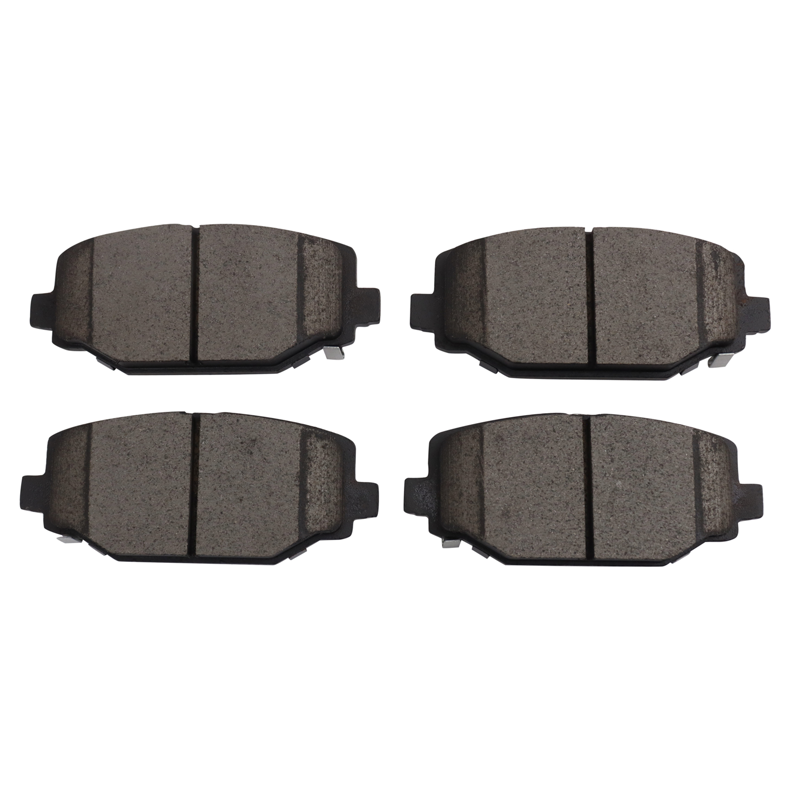 TRQ Rear Brake Pads Ceramic Compatible with 2012-2016 Chrysler Town Country 2012-2020 Dodge Grand Caravan 2012-2020 Journey 2012-2015 Ram CV 2009-2014 Volkswagen Routan