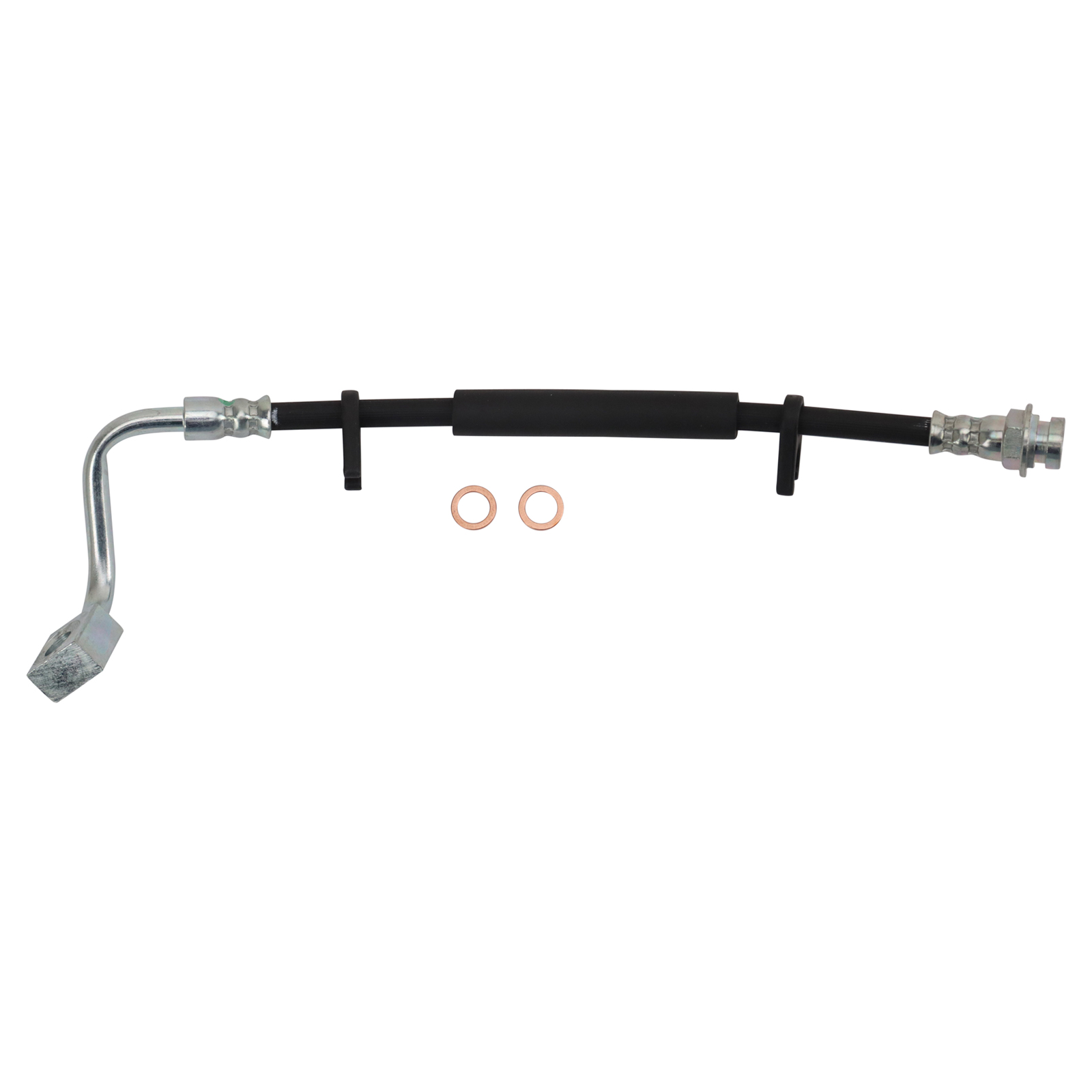 TRQ Rear Brake Hose Compatible with 2012-2016 Chrysler Town Country 2012-2020 Dodge Grand Caravan 2012-2015 Ram C/V