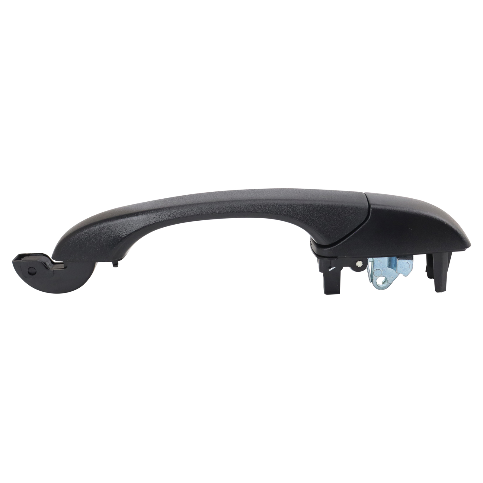 TRQ Exterior Door Handle Black Black, Textured Rear Compatible with 2008-2016 Chrysler Town & Country 2008-2018 Dodge Grand Caravan