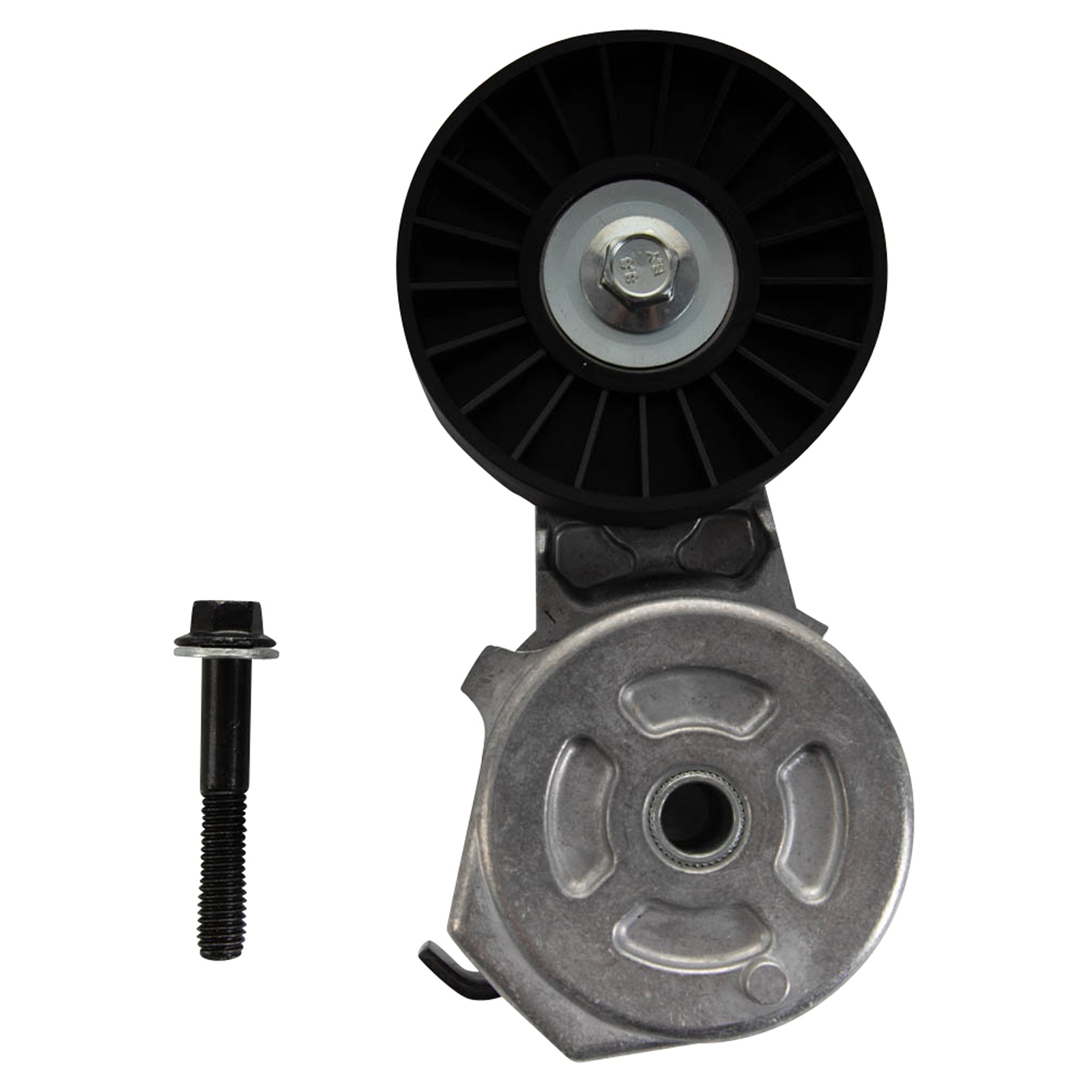 TRQ Serpentine Belt Tensioner Compatible with Buick Cadillac Chevrolet Oldsmobile Pontiac