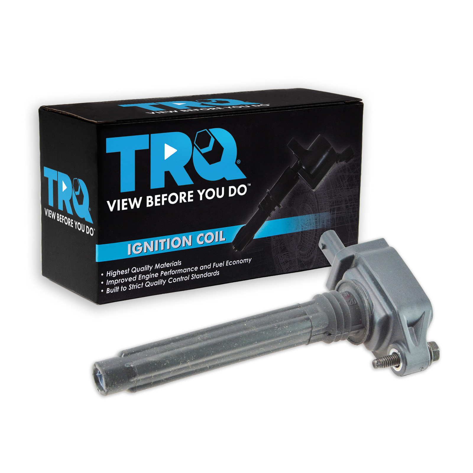 TRQ Ignition Coil Direct Replacement for 11-15 Chrysler Dodge Jeep Ram V6 3.6L