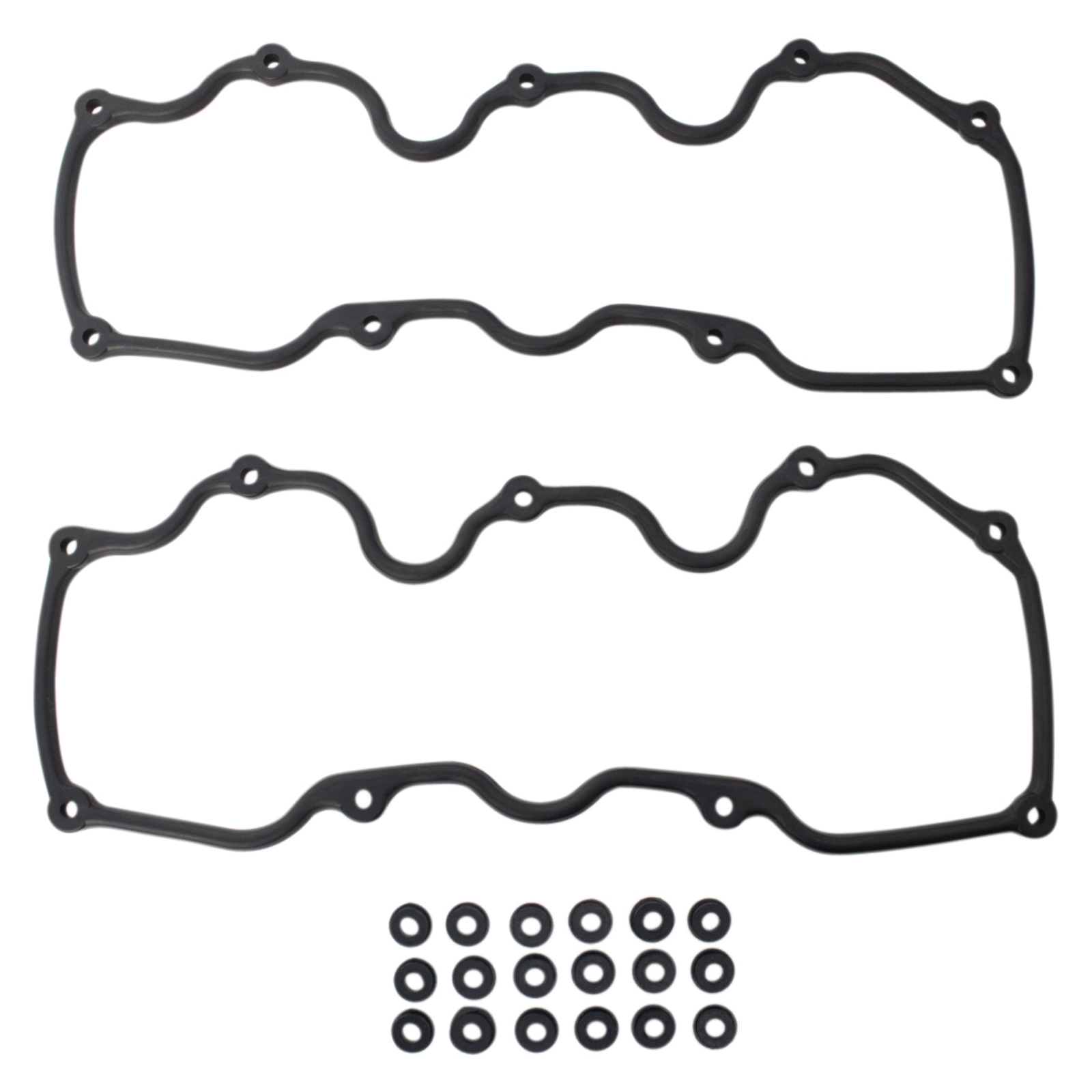 TRQ Valve Cover Gasket Set with Grommets for Nissan Infiniti Mercury V6 New