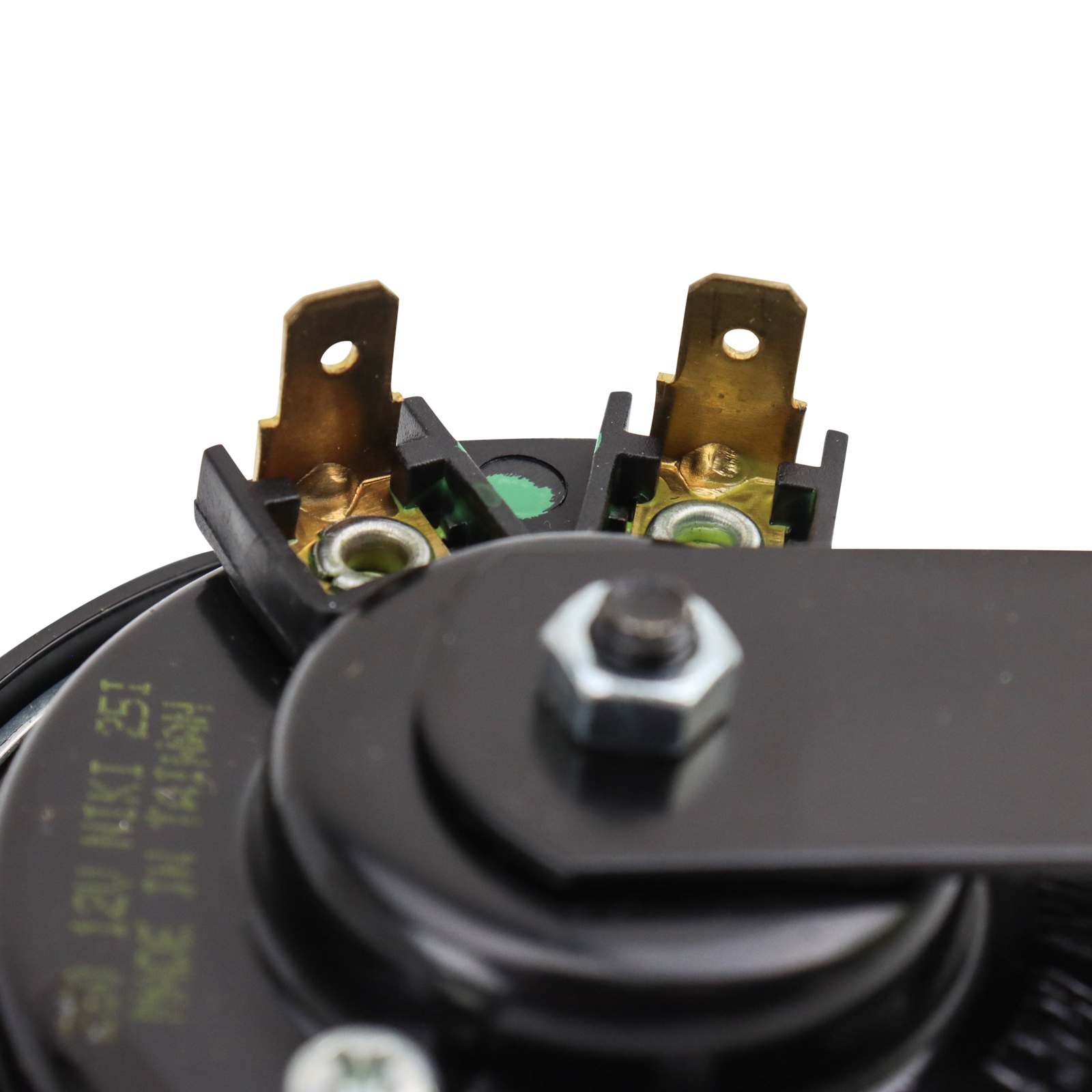 TRQ Horn Low Tone Compatible with 75-02 Ford F-150 71-01 Chevrolet Camaro 83-02 Toyota Camry 75-02 Honda Civic 82-02 Nissan Maxima 97-01 Jeep Wrangler 94-02 Dodge Ram 1500 92-02 GMC Yukon