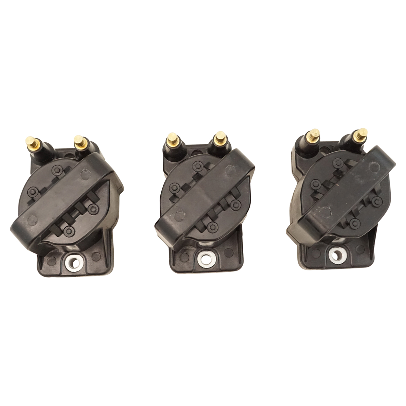 TRQ Ignition Coil Set Compatible with 86-09 Buick 87-88 Cadillac 87-05 Chevrolet 94-95 Honda 92-95 Isuzu 86-04 Oldsmobile 87-08 Pontiac