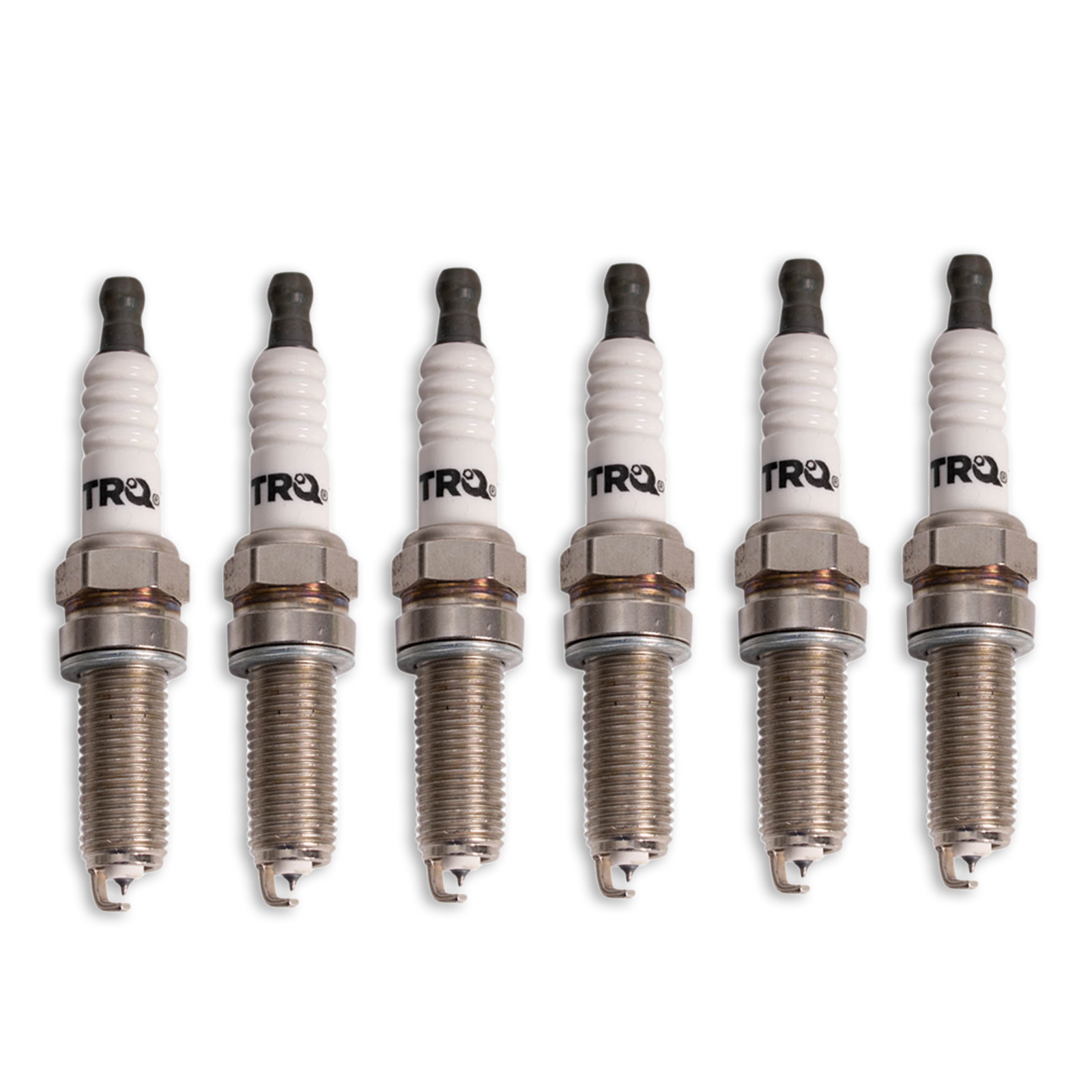 TRQ Spark Plug Set 6 Piece Iridium Compatible with 12-19 Acura 11-19 Chrysler Dodge Honda Jeep Ram 11-14 VW 3.5L 3.6L V6