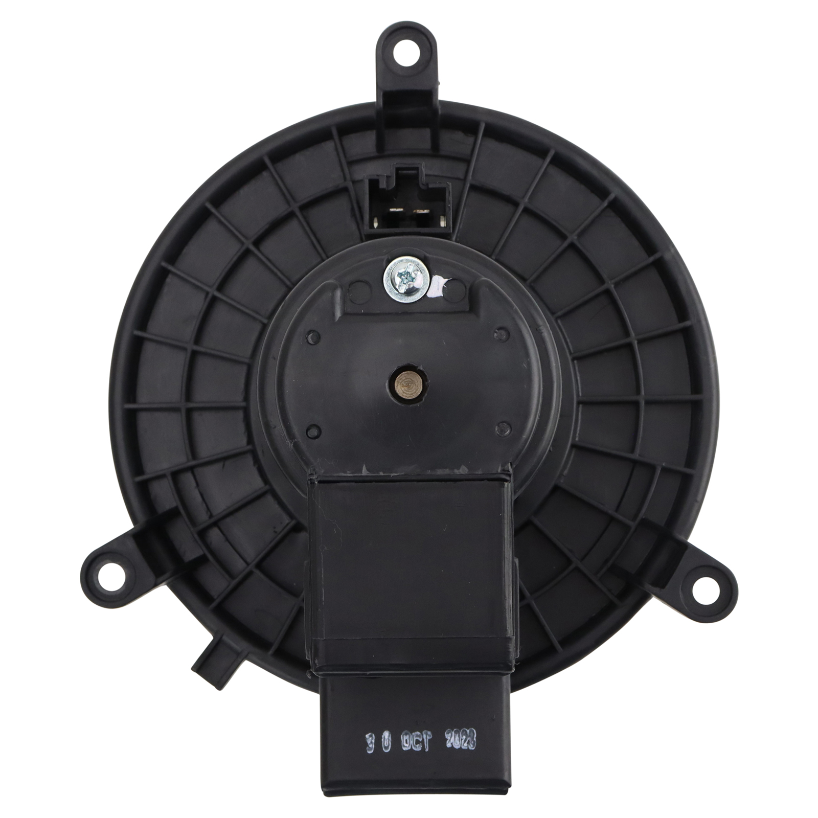 TRQ Rear Heater Blower Motor with Fan Cage Compatible with Dodge Ford Jeep Ram Volkswagen