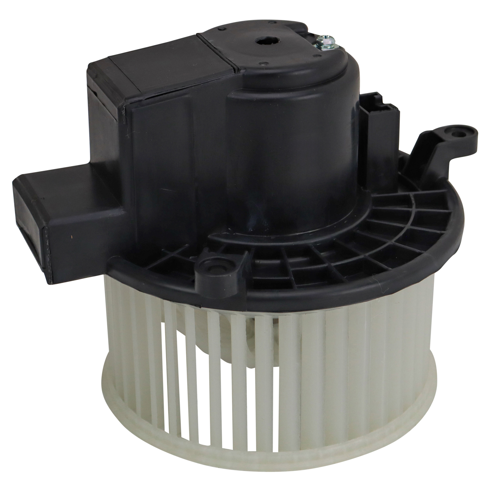 TRQ Rear Heater Blower Motor with Fan Cage Compatible with Dodge Ford Jeep Ram Volkswagen